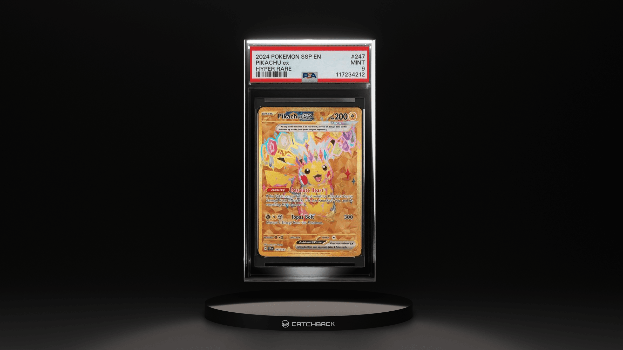 Pikachu Ex Hyper Rare