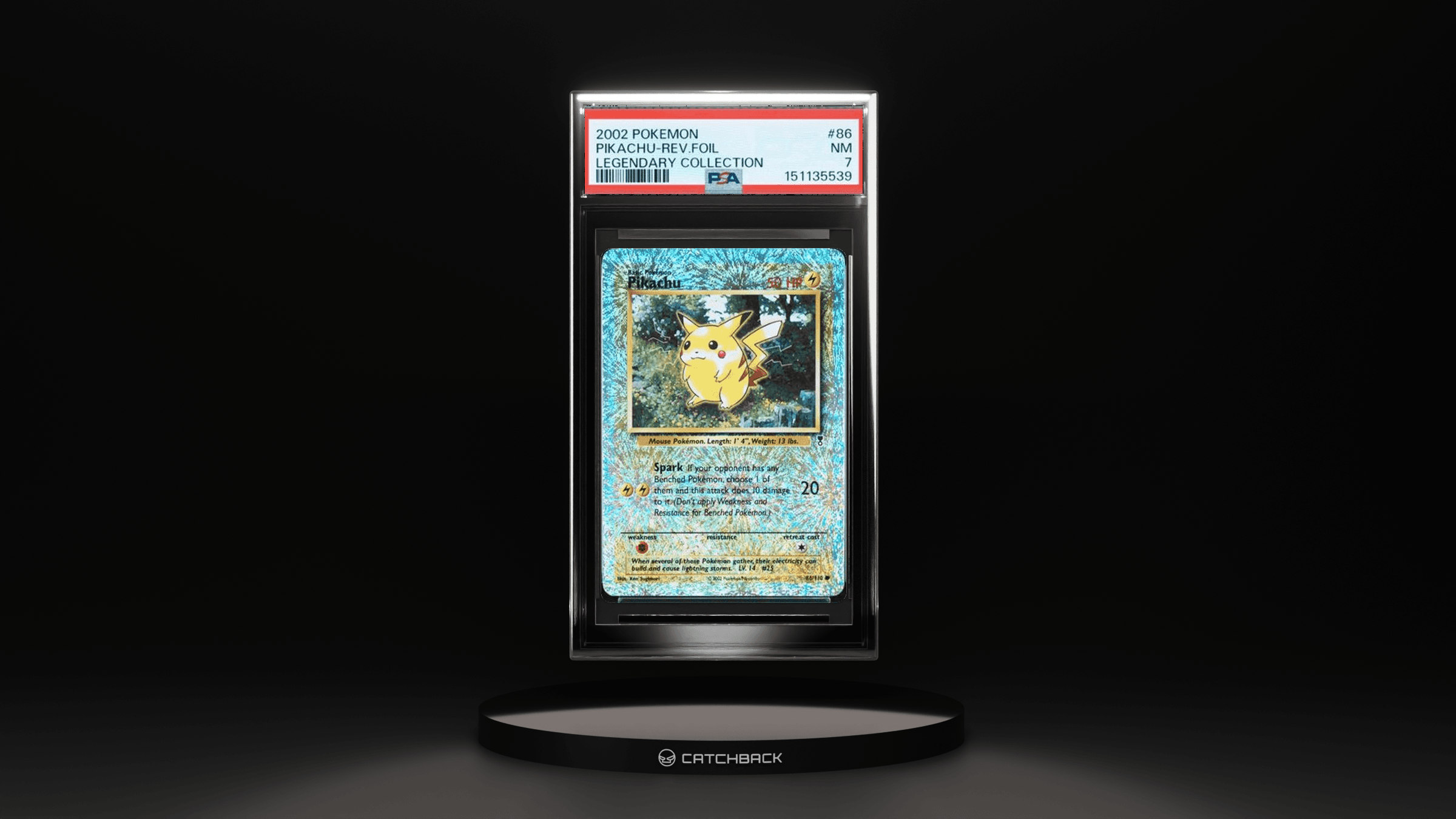 Pikachu-rev.foil Legendary Collection