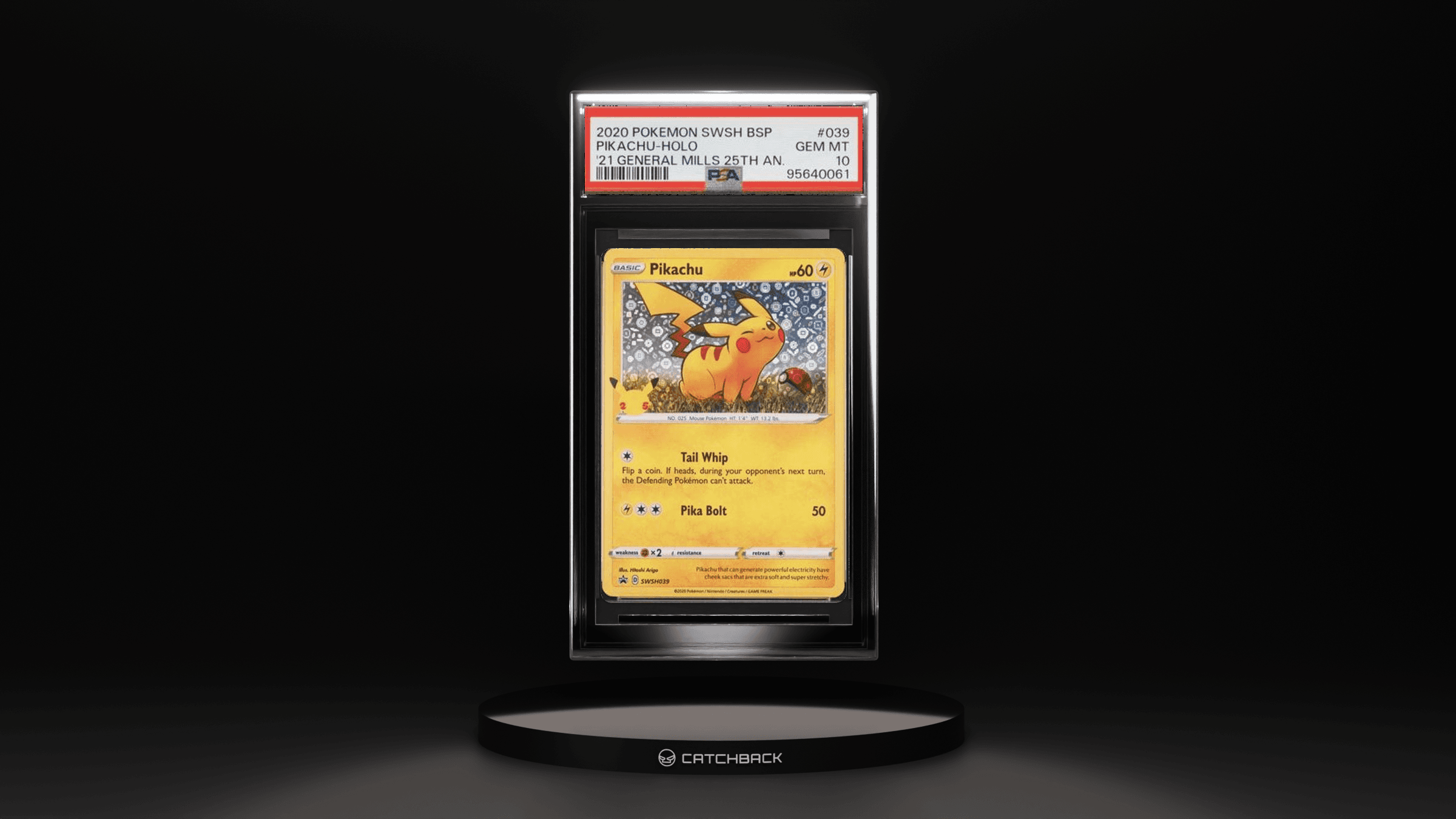 Pikachu-holo '21 General Mills 25th An.