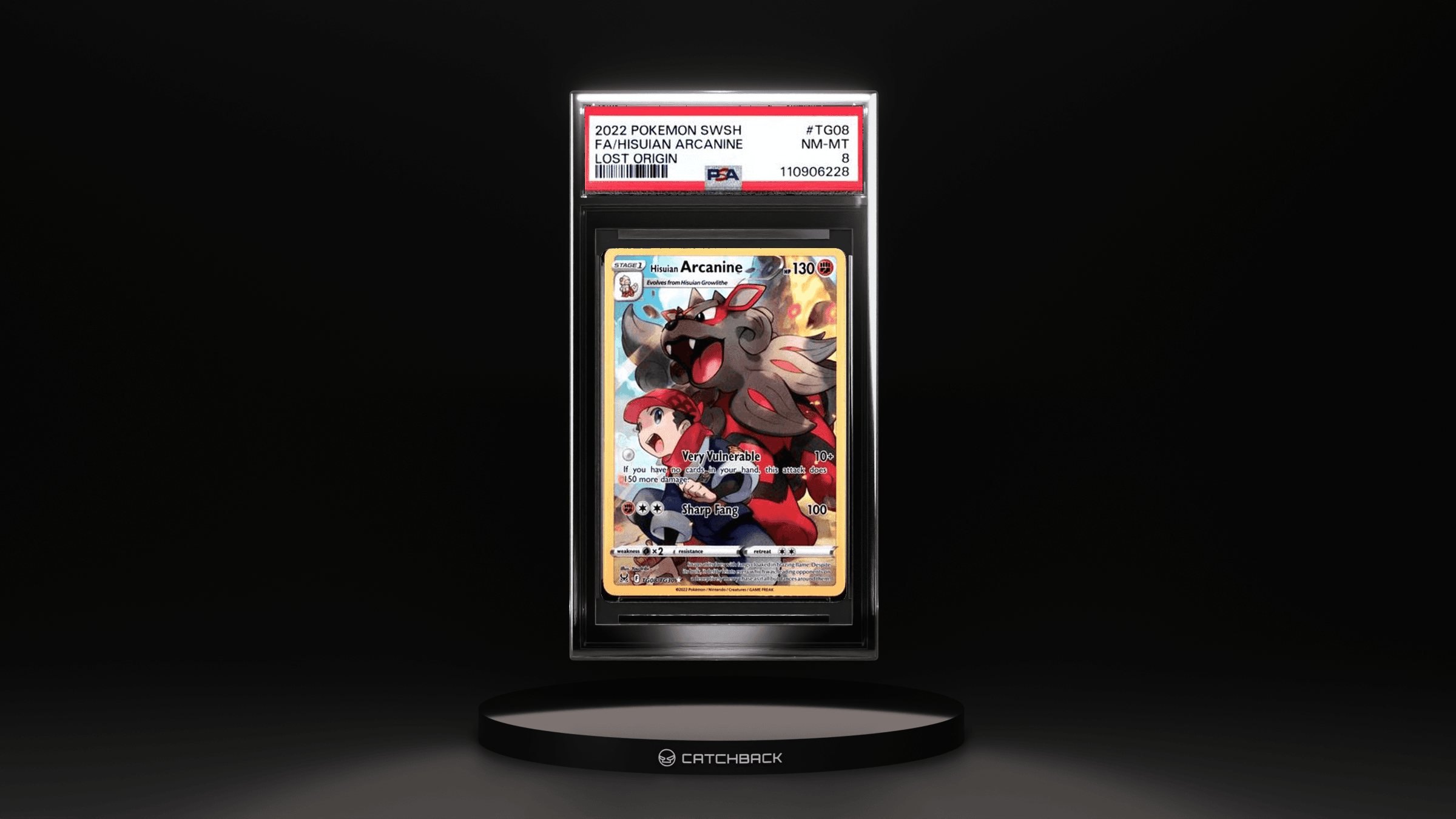 Fa/ Hisuian Arcanine Lost Origin
