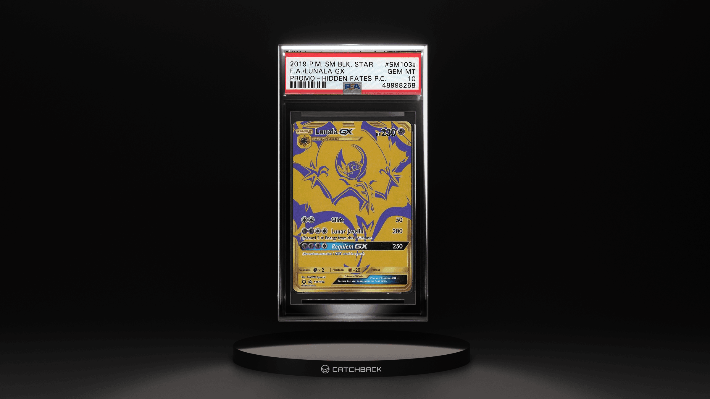 Fa/ Lunala Gx Promo-hidden Fates P.c.