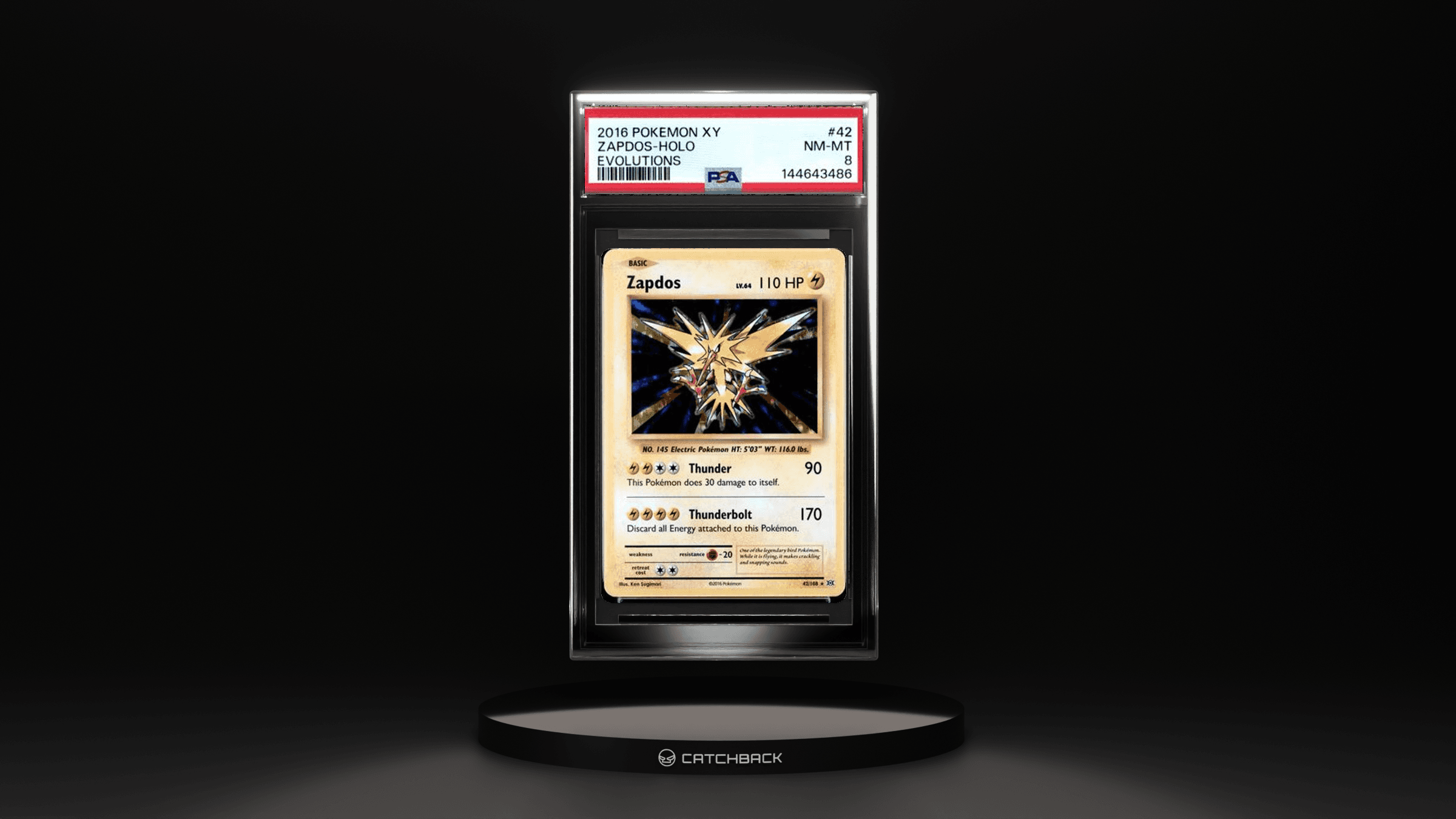 Zapdos-holo Evolutions