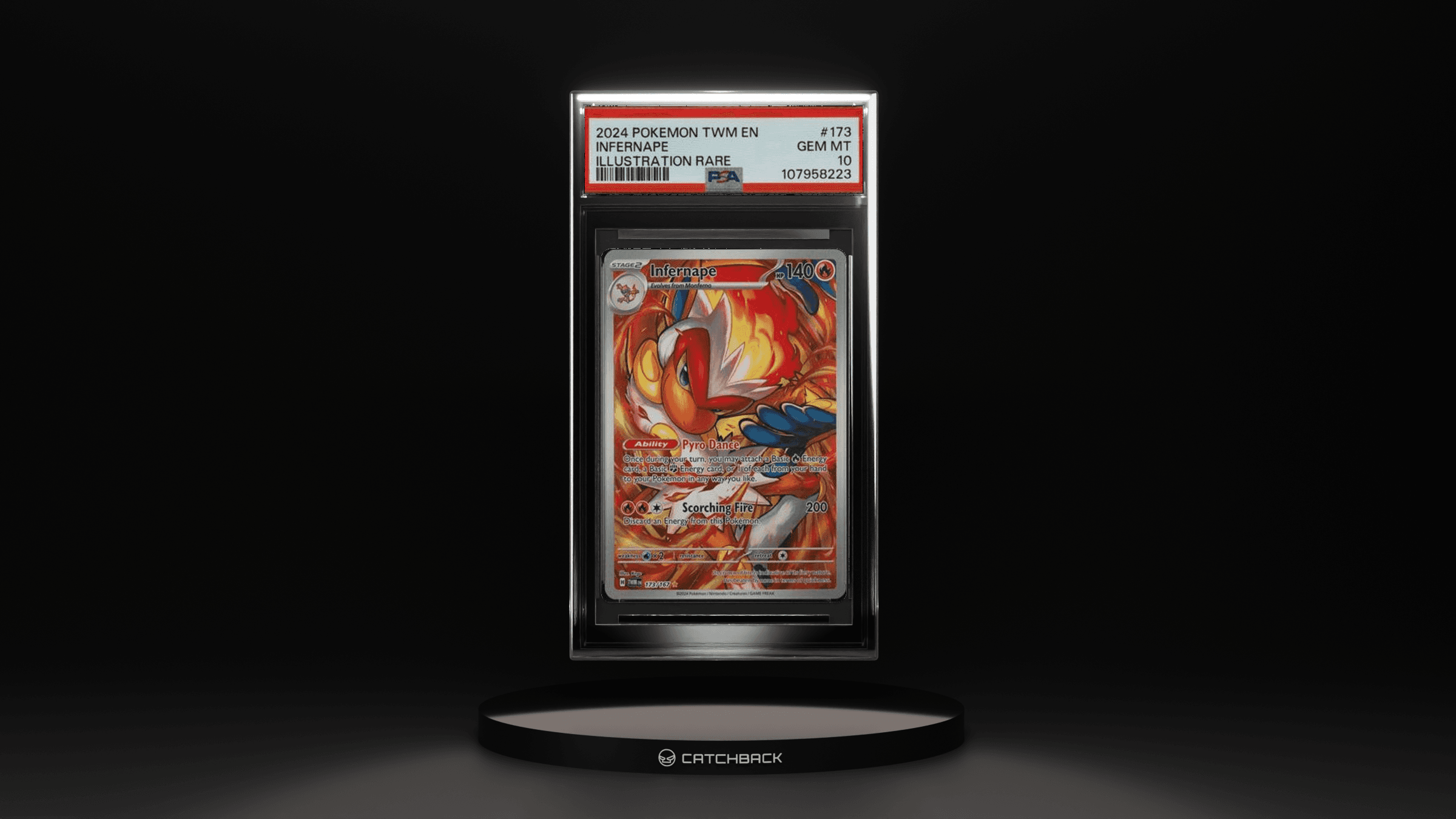 Infernape Illustration Rare