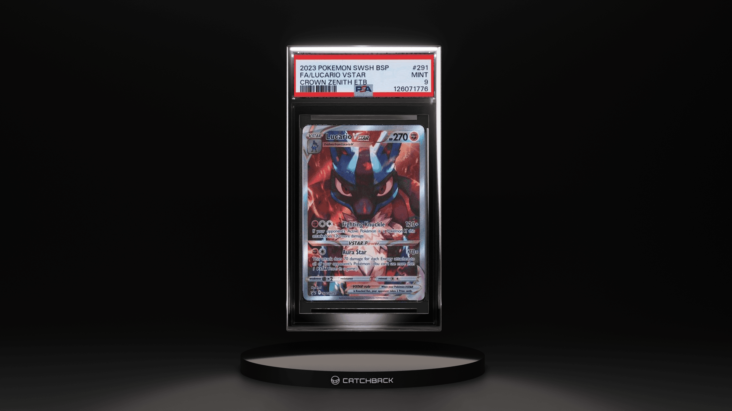 Fa/ Lucario Vstar Crown Zenith Etb