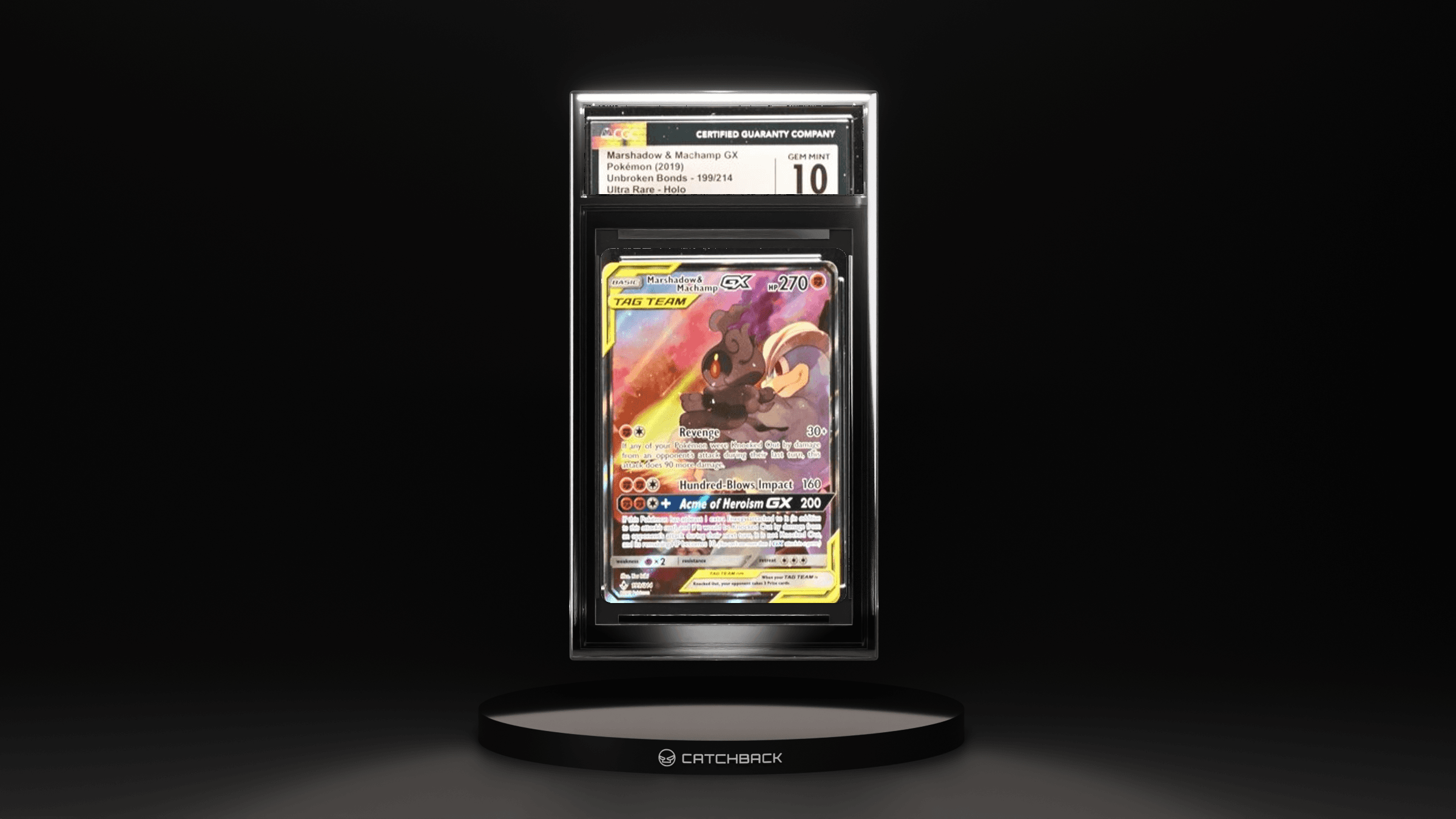 Marshadow & Machamp Gx Ultra Rare Holo