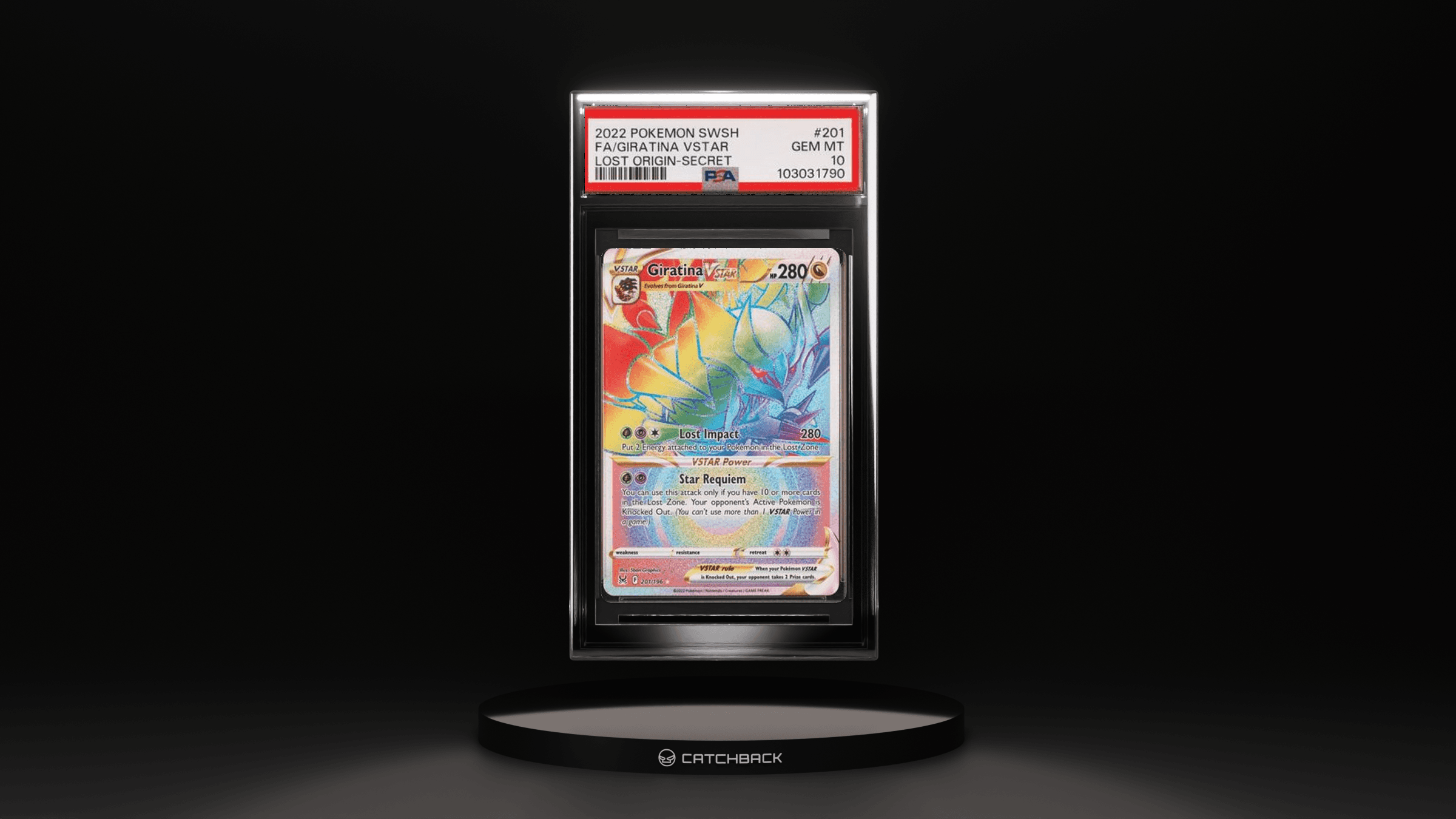 Giratina Vstar Lost Origin-secret