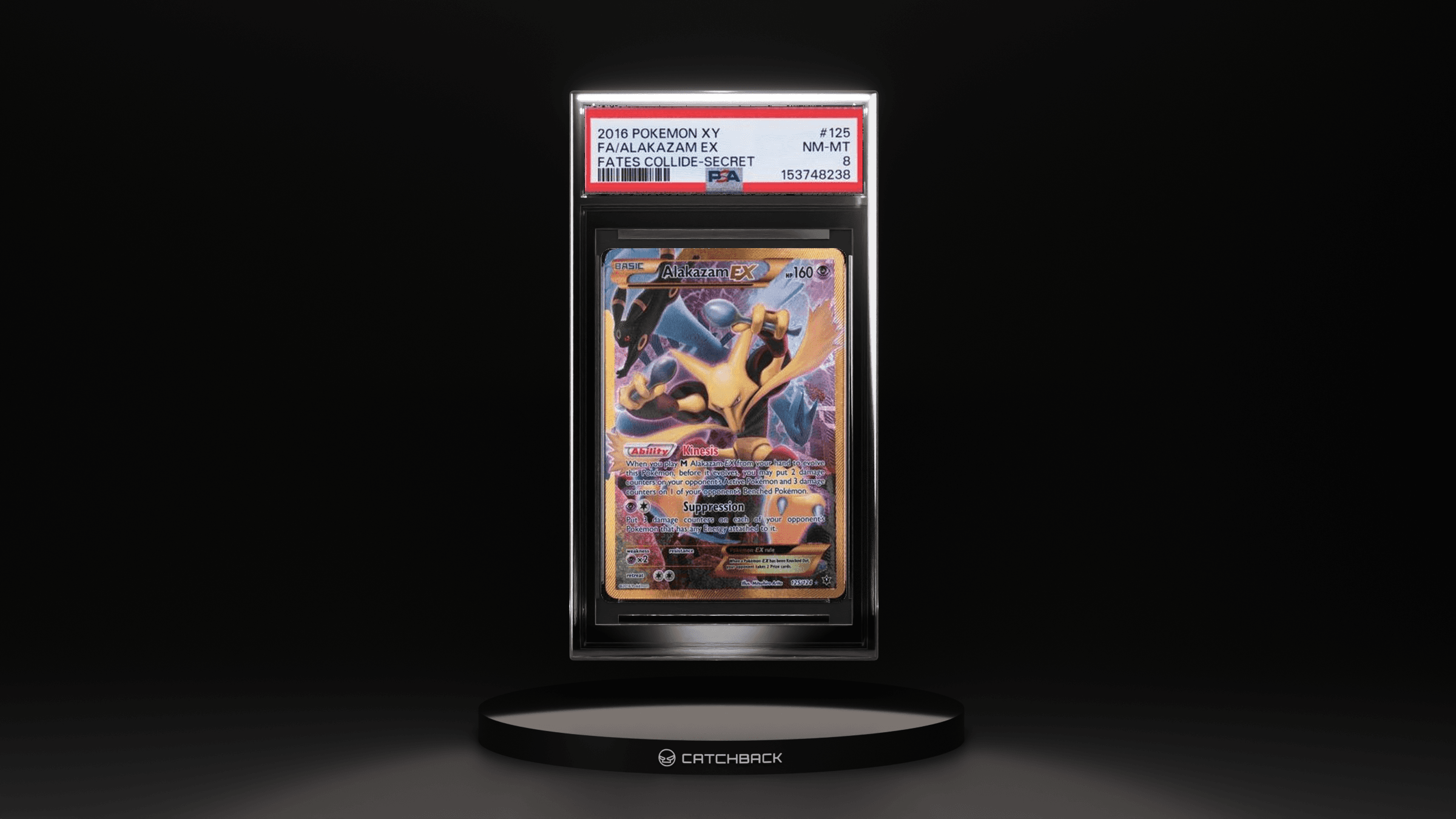 Fa/ Alakazam Ex Fates Collide-secret