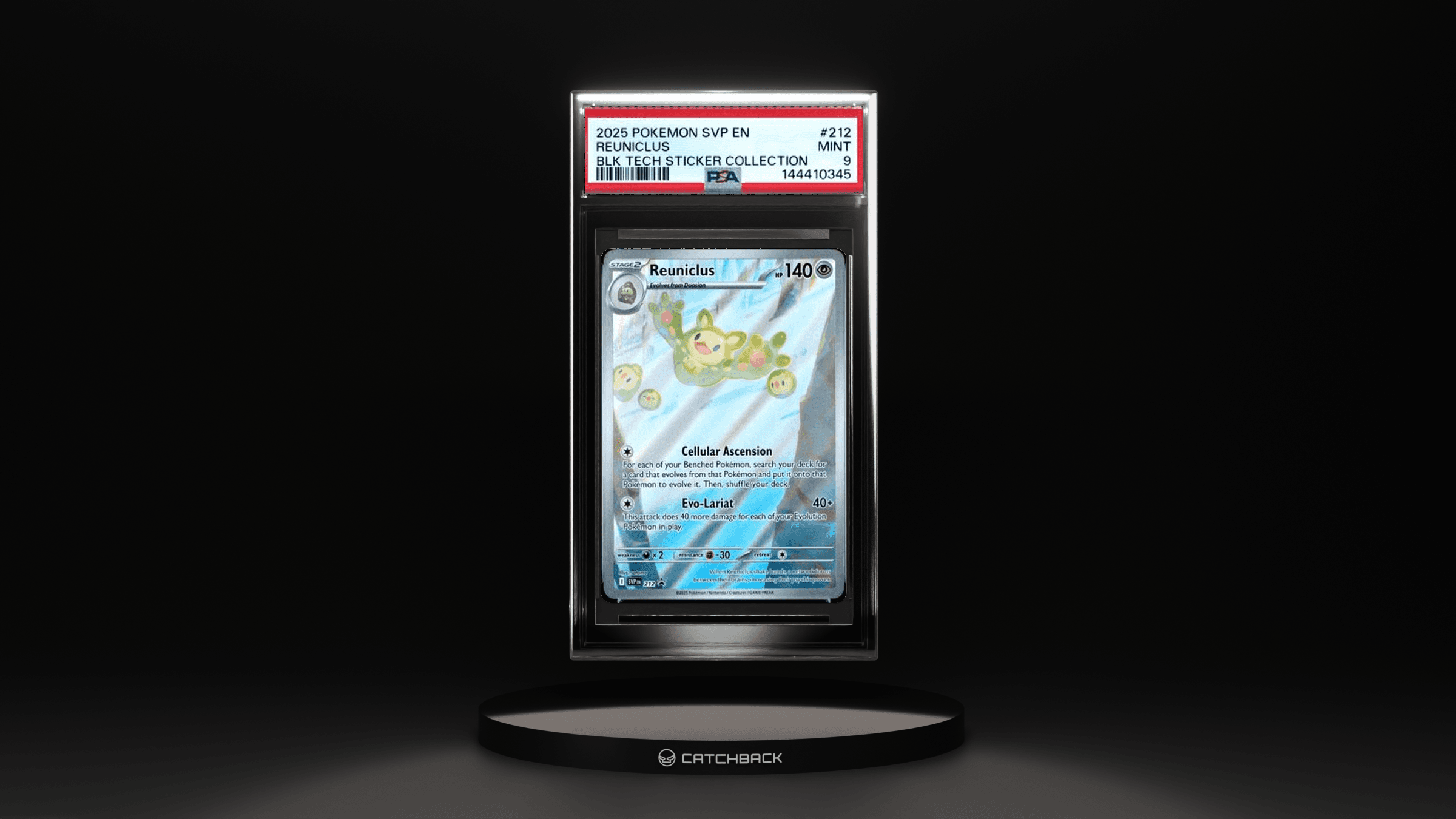 Reuniclus Blk Tech Sticker Collection