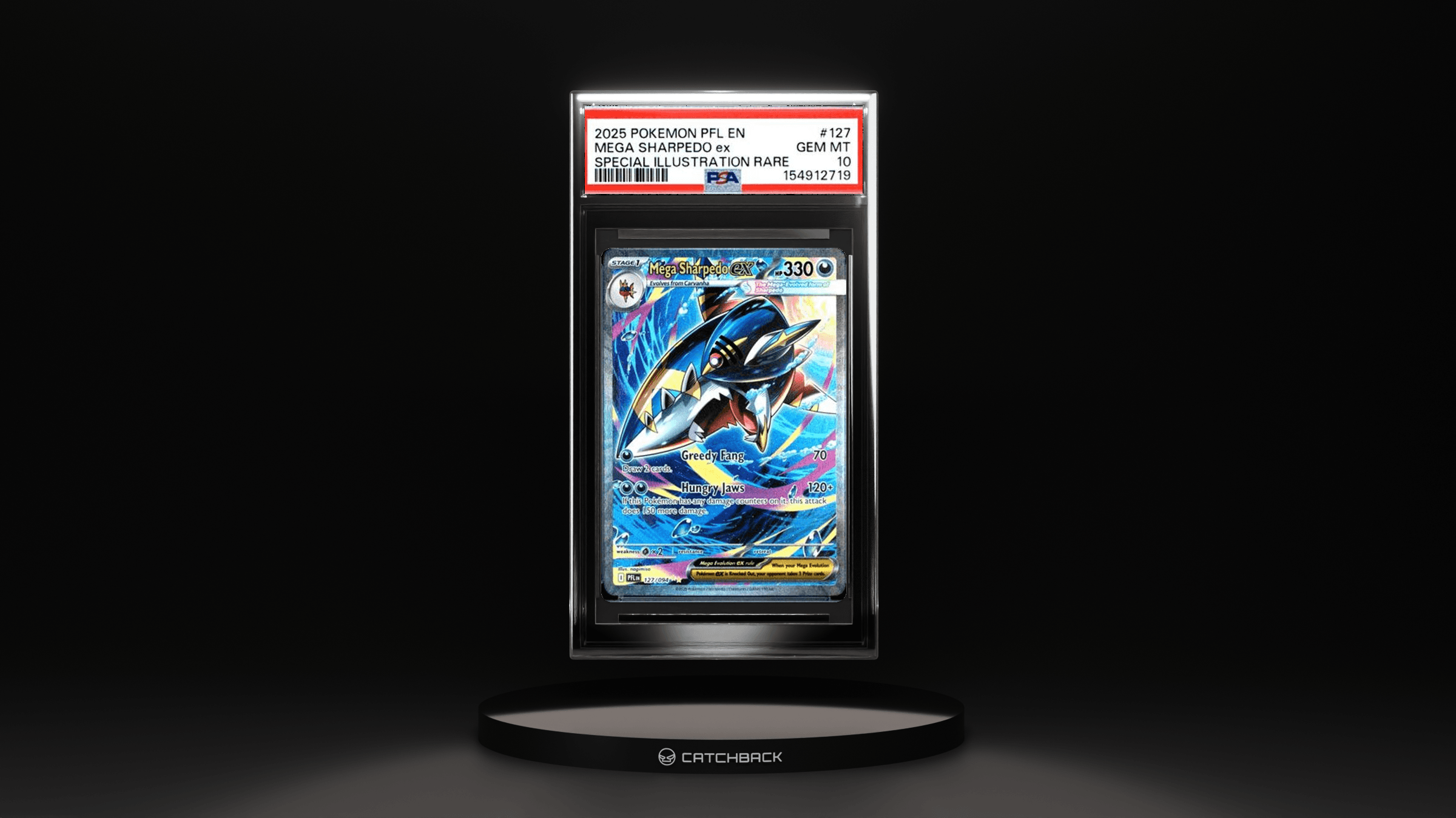 Mega Sharpedo Ex Special Illustration Rare