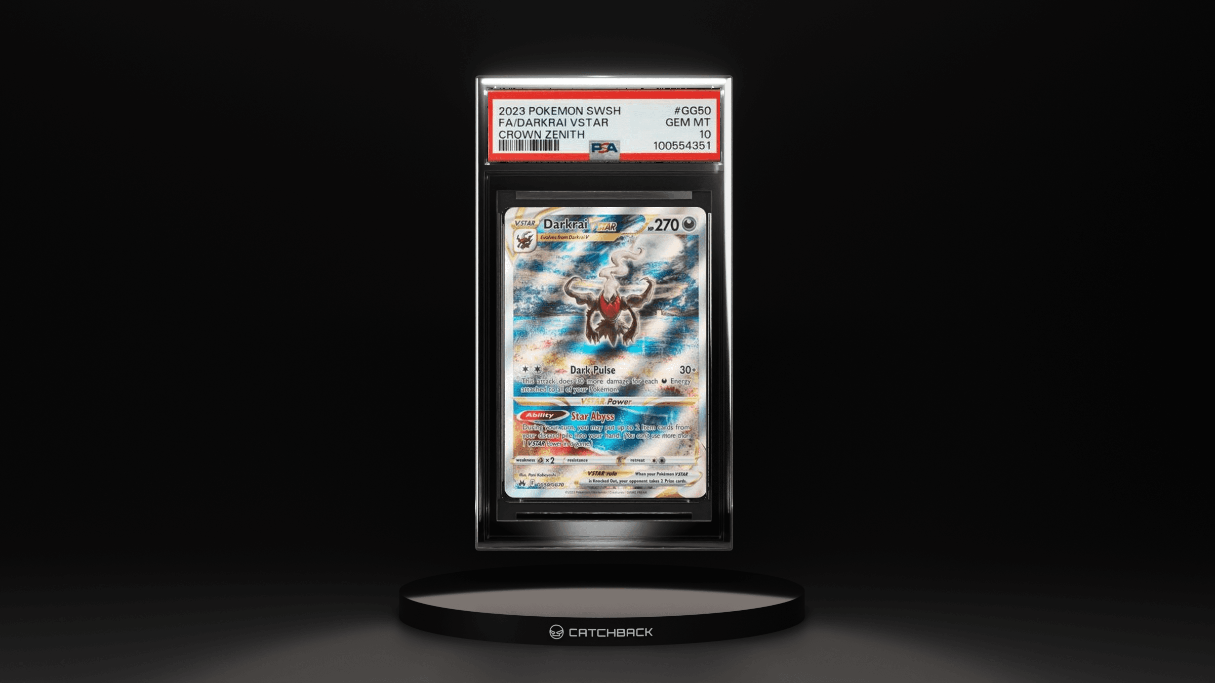 Darkrai Vstar Crown Zenith