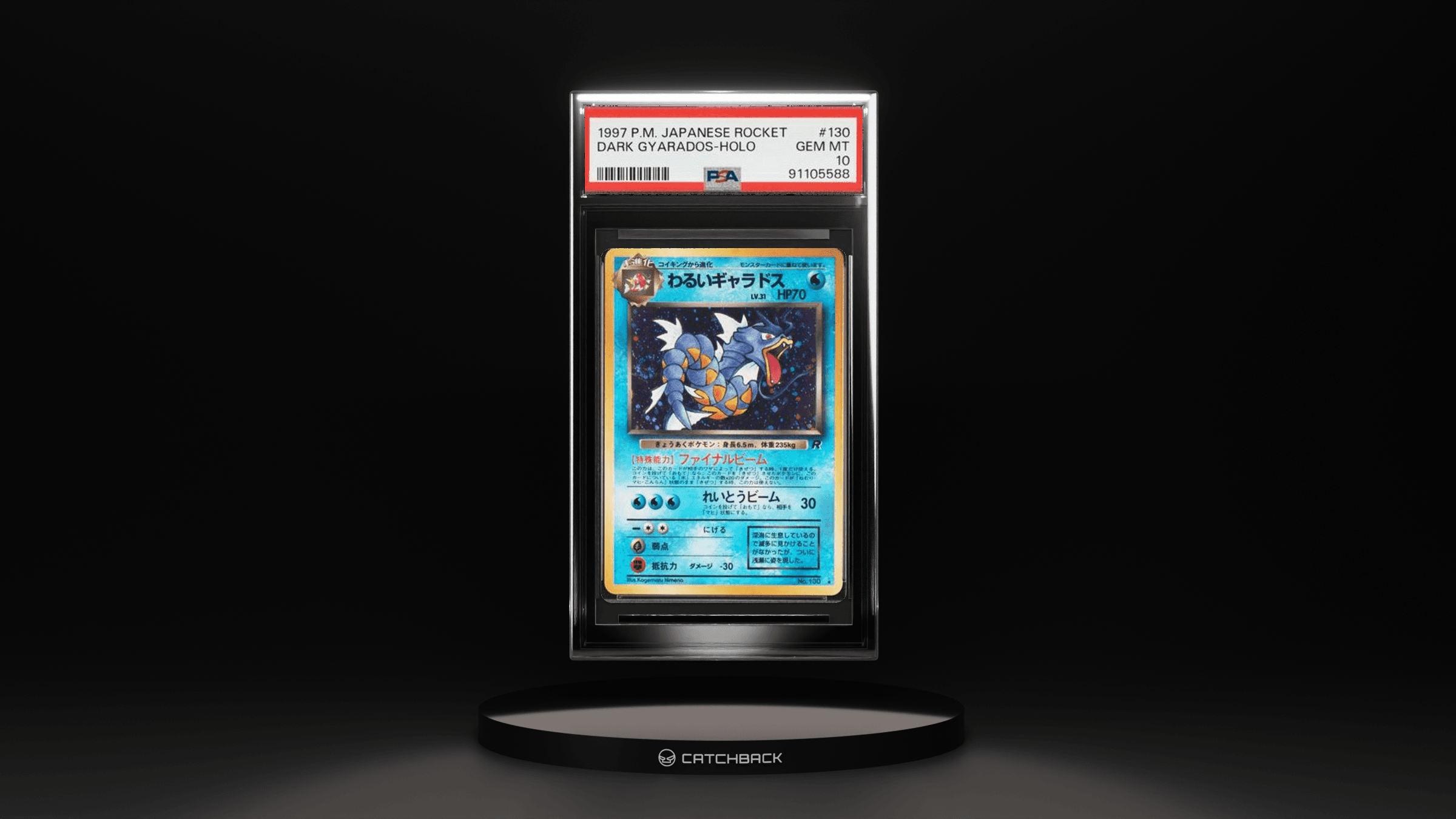 Japanese Dark Gyarados-Holo