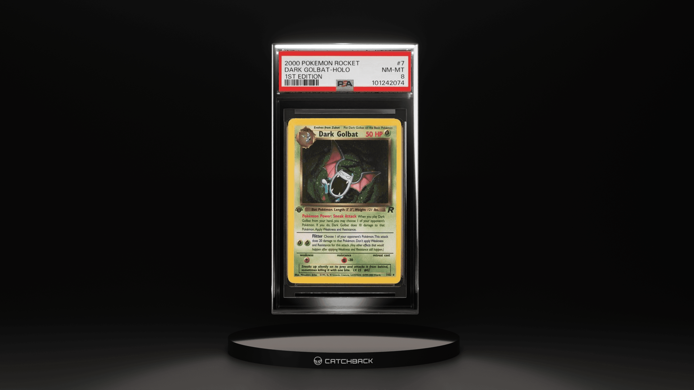 Dark Golbat-holo 1st Edition