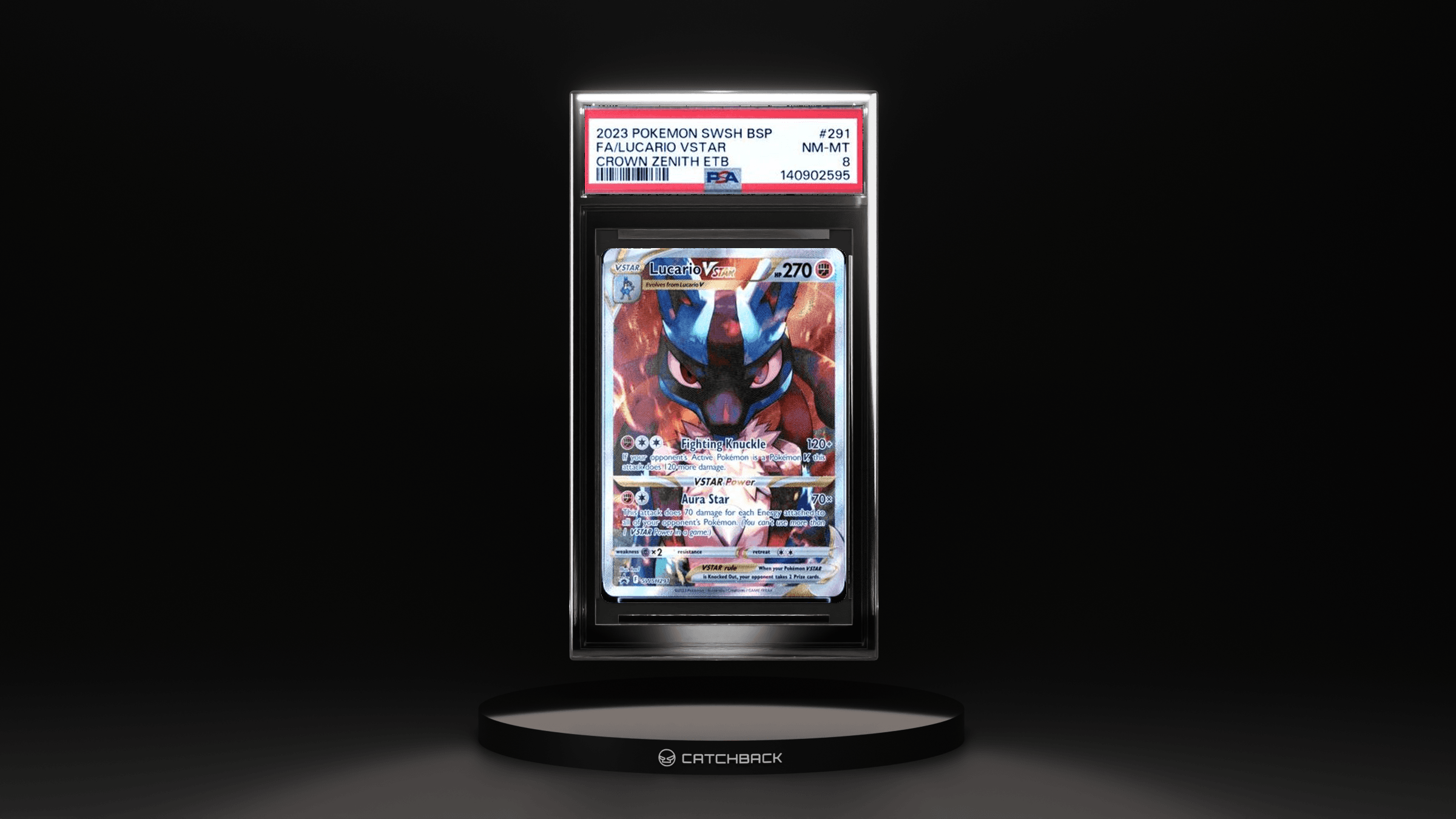 Fa/ Lucario Vstar Crown Zenith Etb