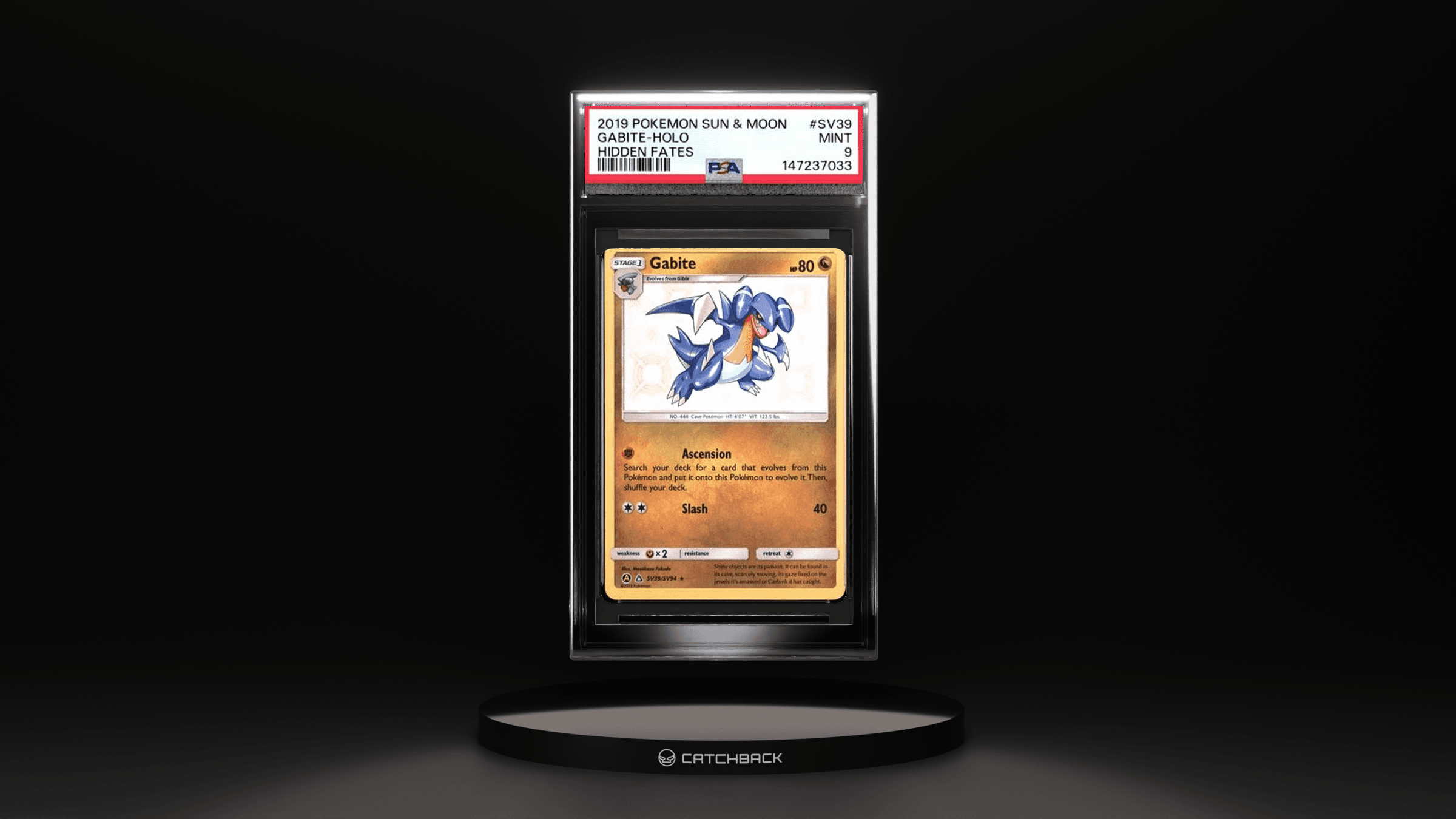 Gabite-holo Hidden Fates