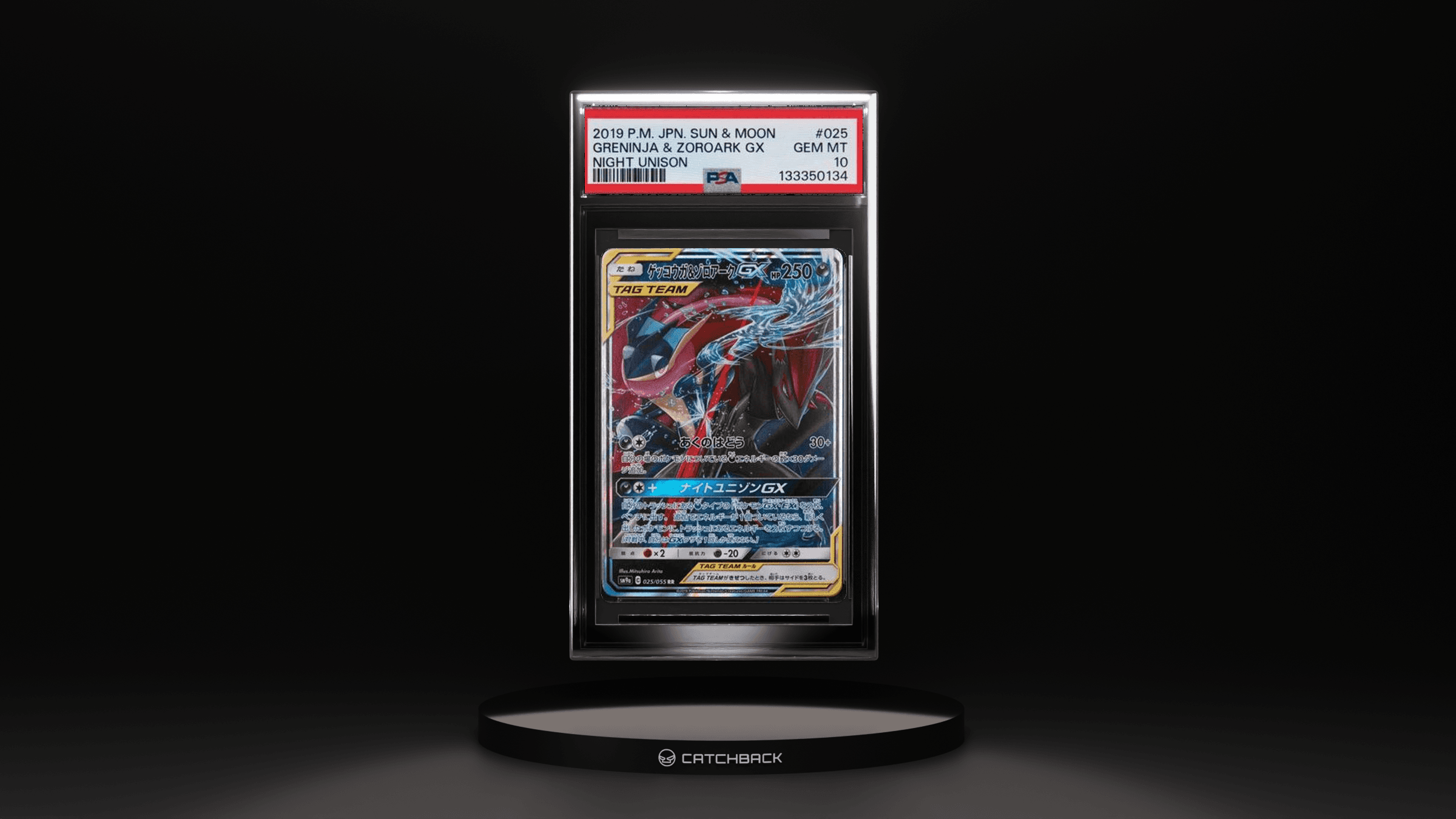 Greninja & Zoroark Gx Night Unison