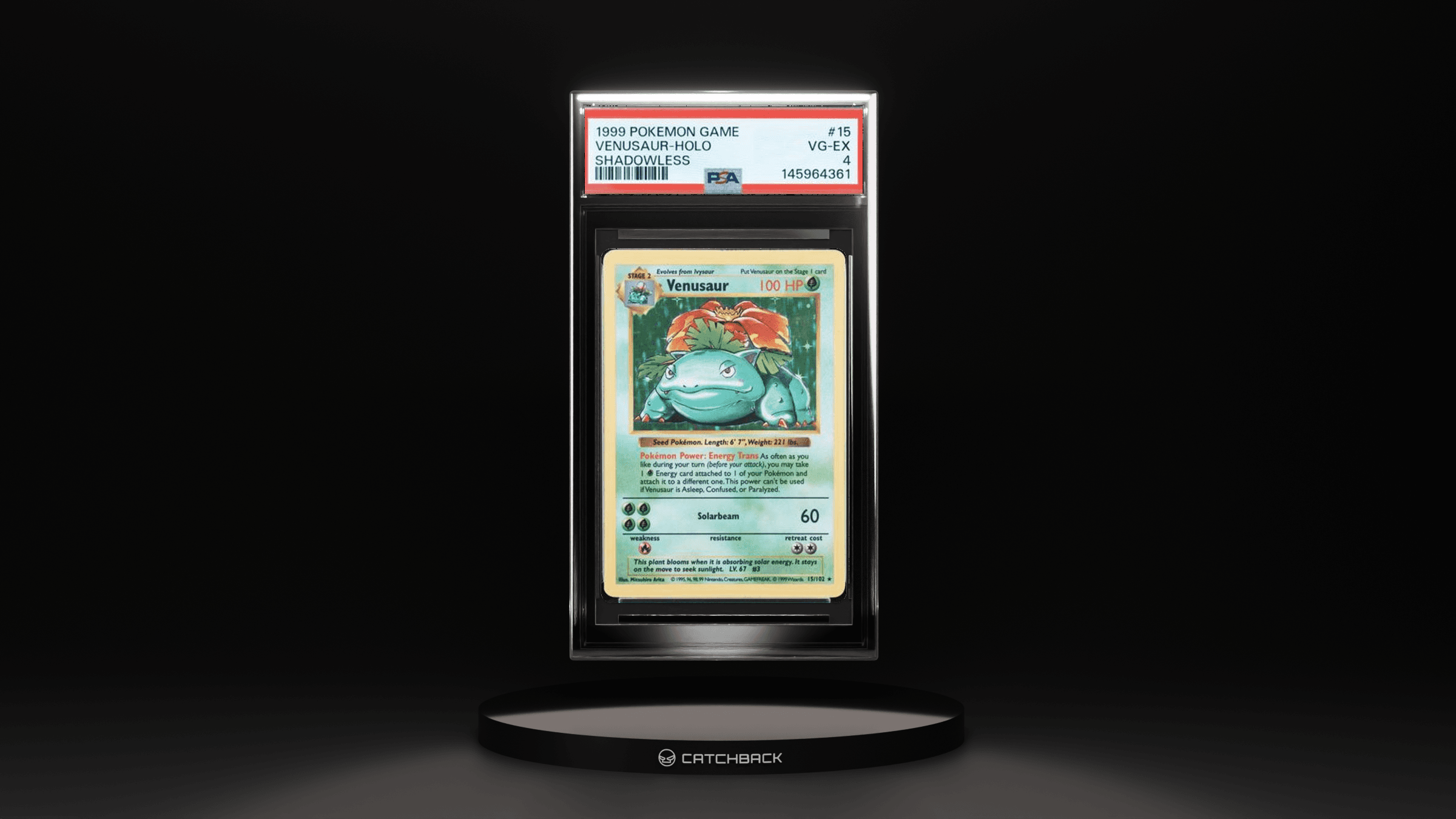 Venusaur-holo Shadowless