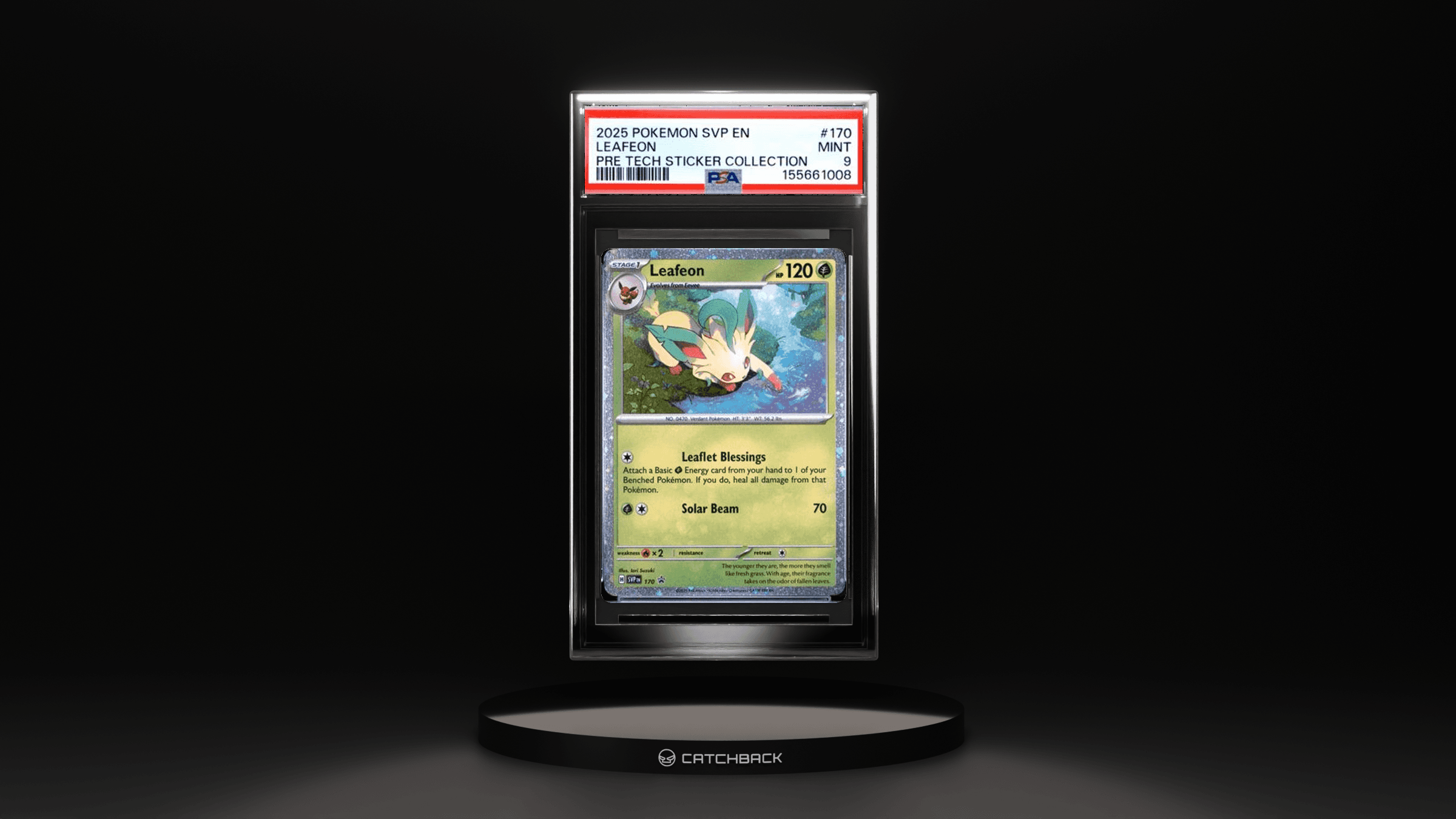 Leafeon Pre Tech Sticker Collection