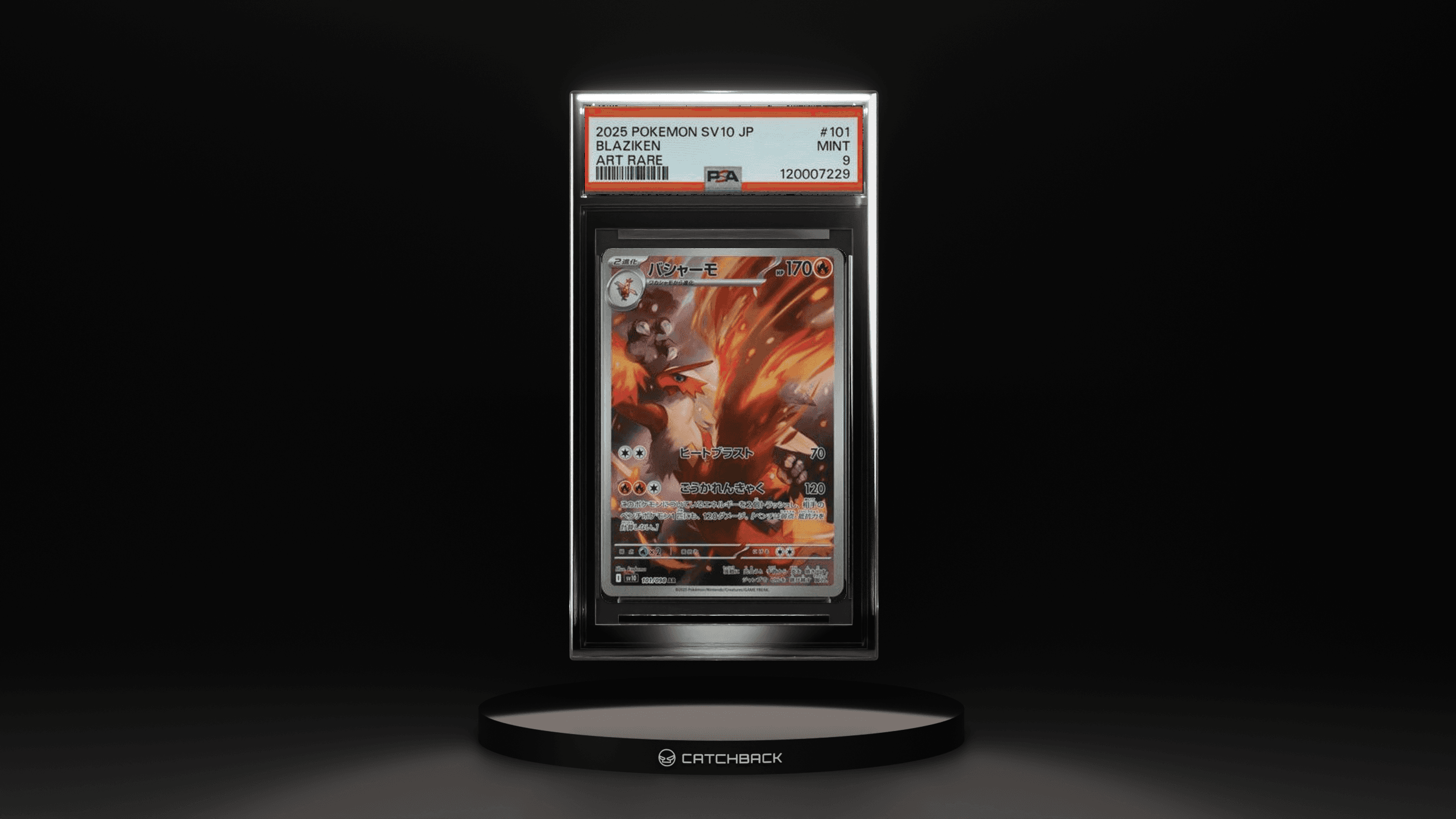 Blaziken Art Rare