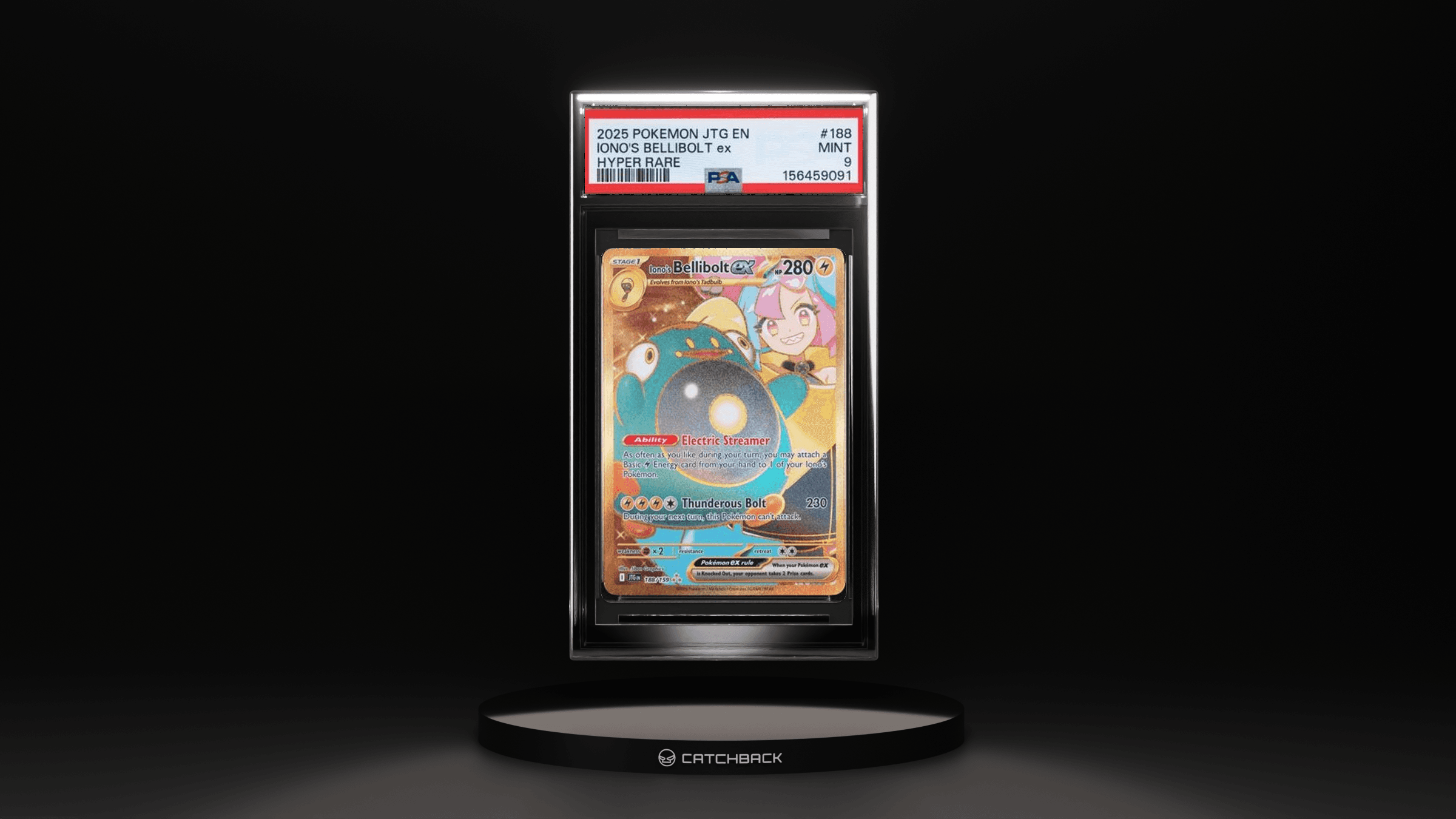 Iono's Bellibolt Ex Hyper Rare