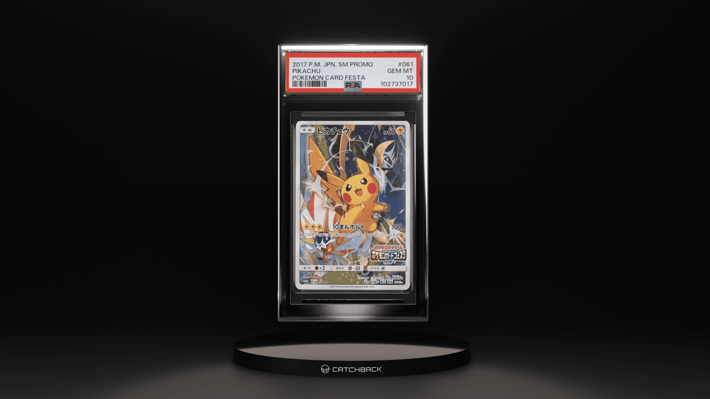 Pikachu Pokemon Card Festa