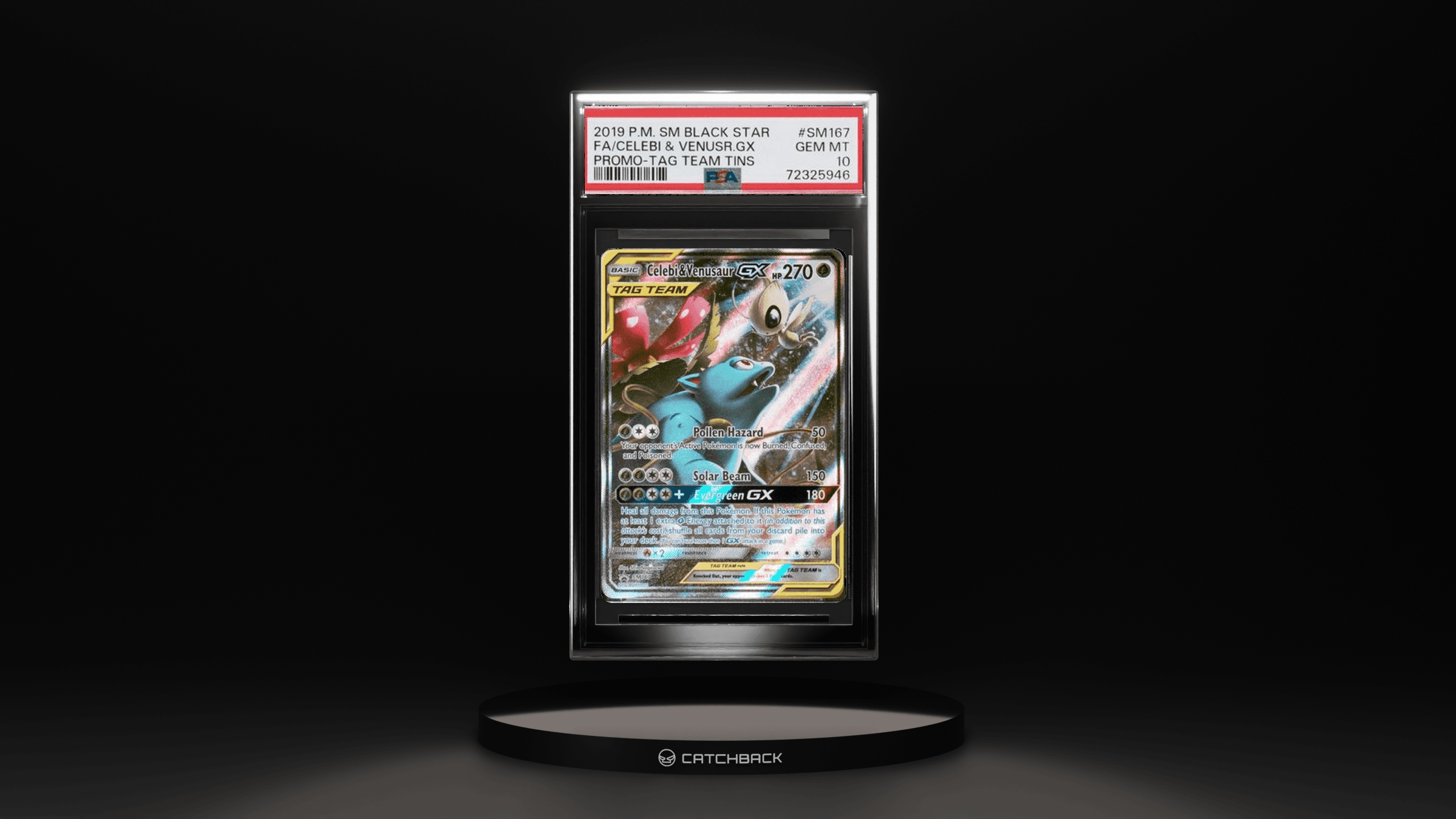 Fa/ Celebi & Venusr.gx Promo-tag Team Tins