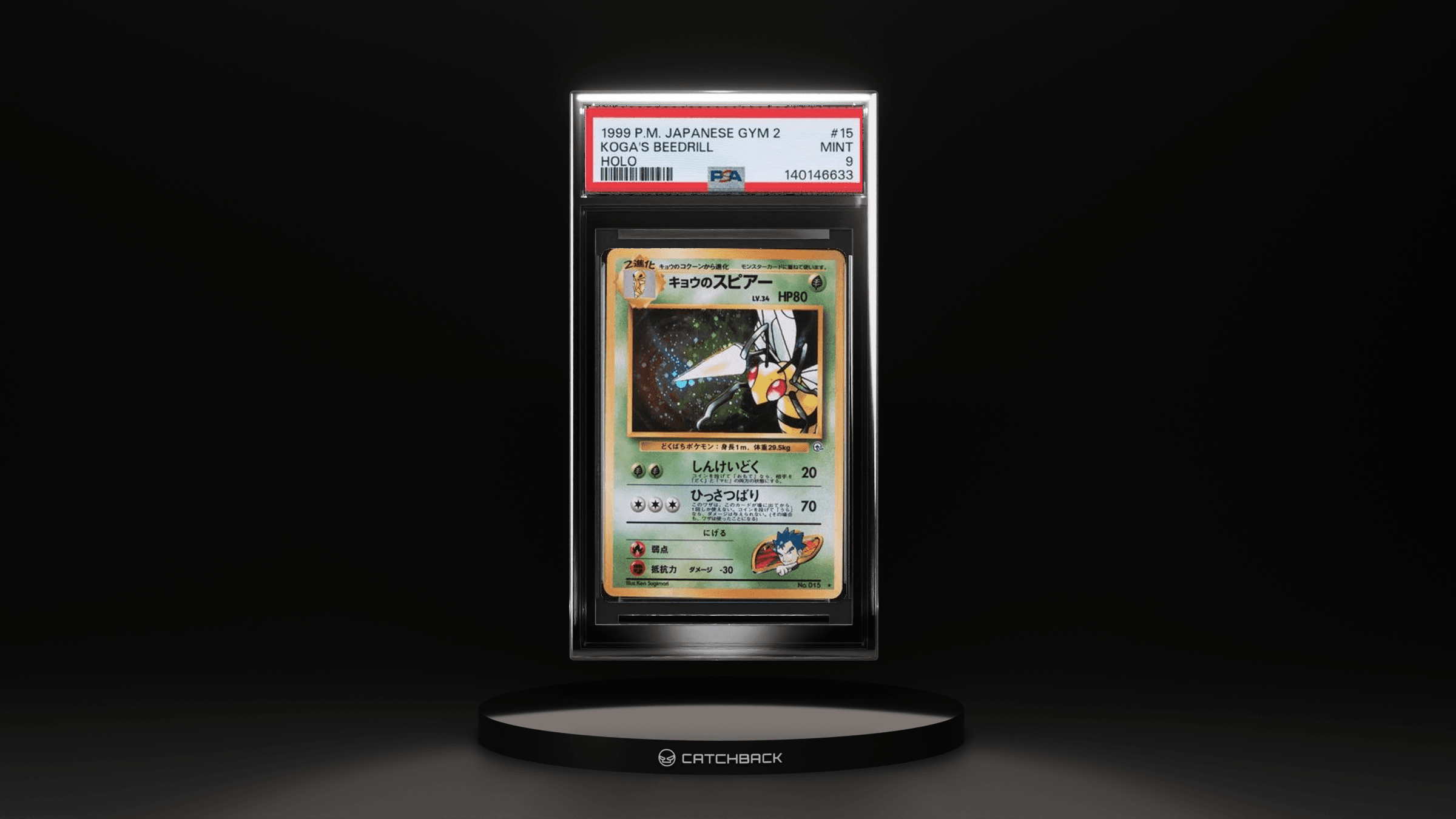 Koga's Beedrill Holo