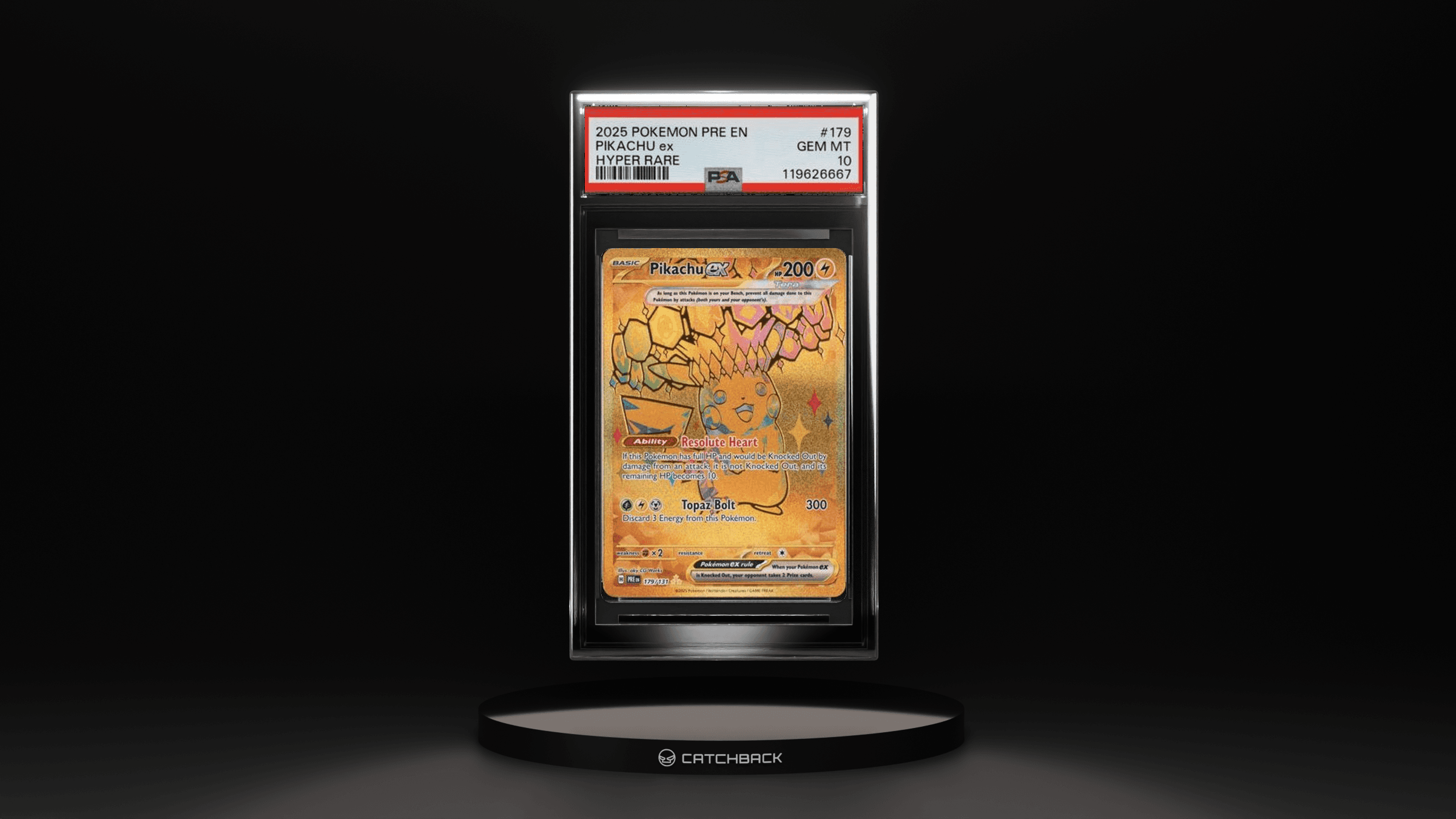Pikachu Ex Hyper Rare