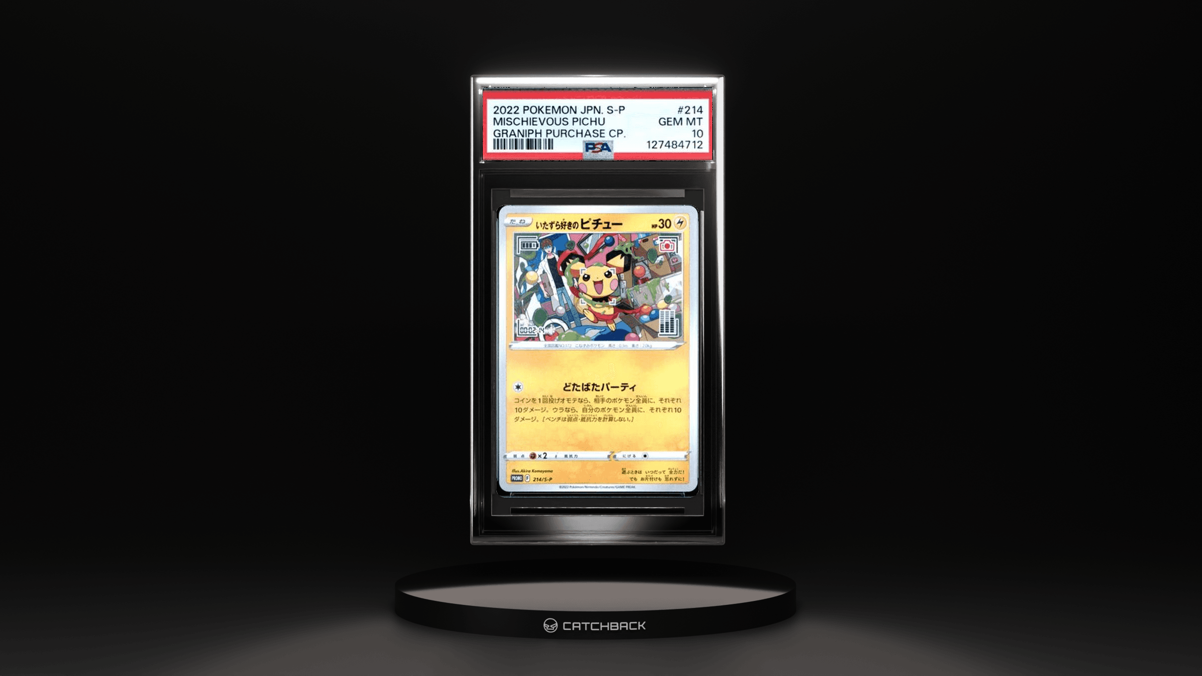 Mischievous Pichu Graniph Purchase Cp.