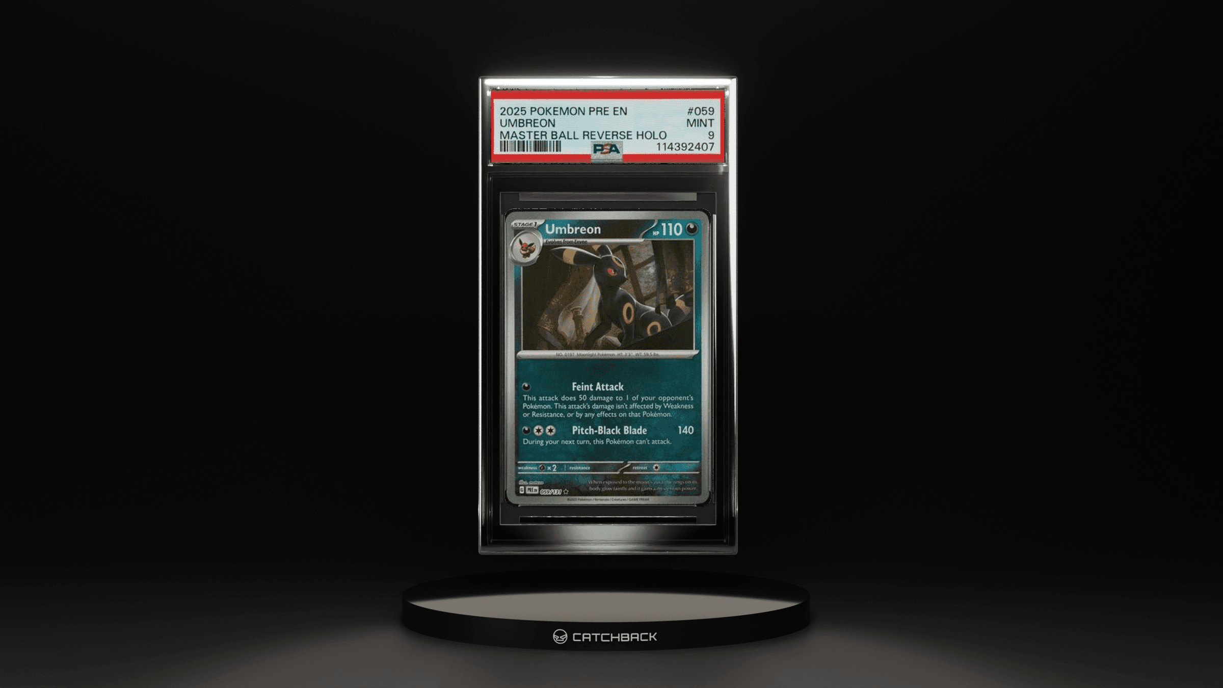 Umbreon Master Ball Reverse Holo
