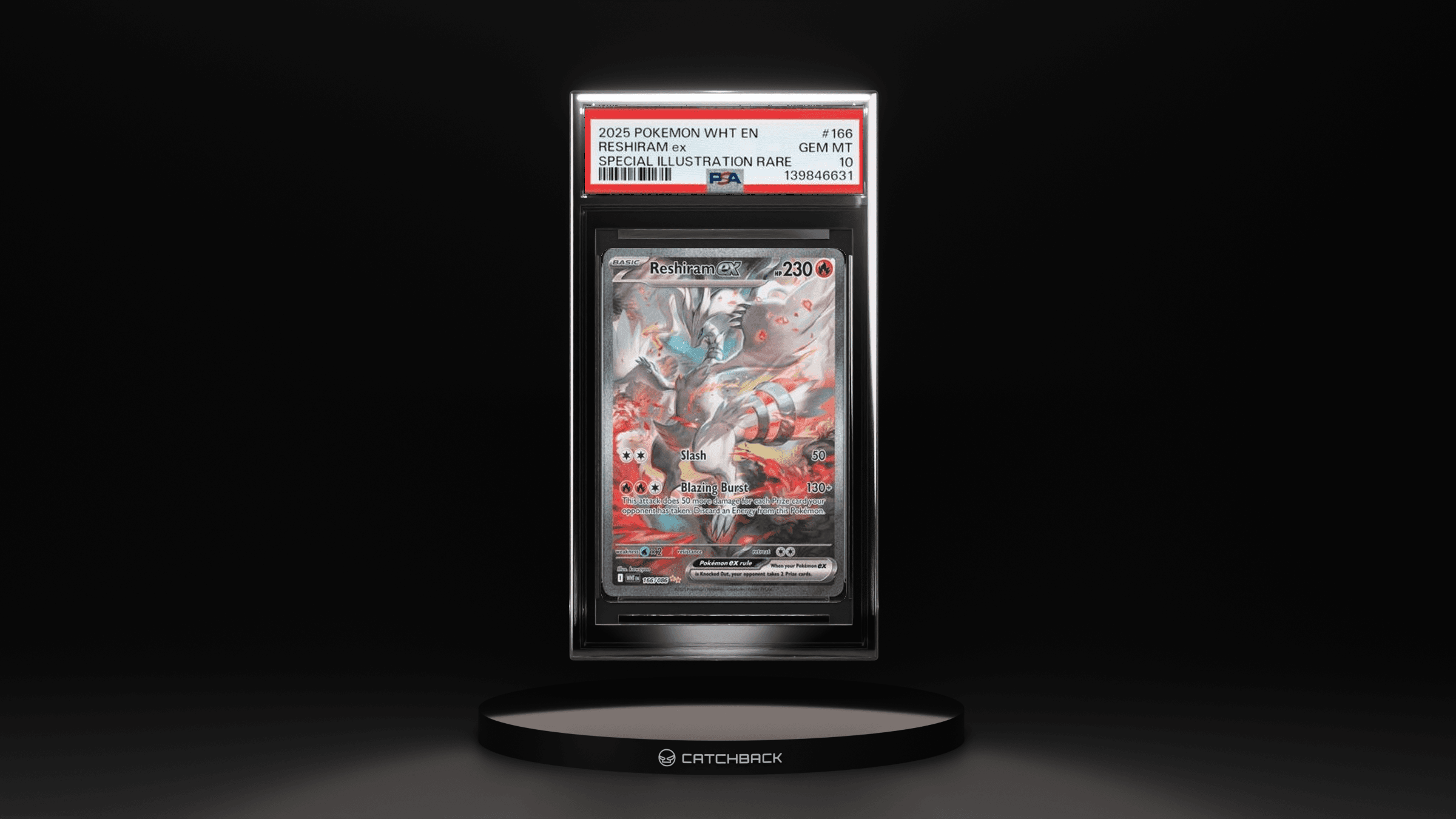 Reshiram Ex Special Illustration Rare