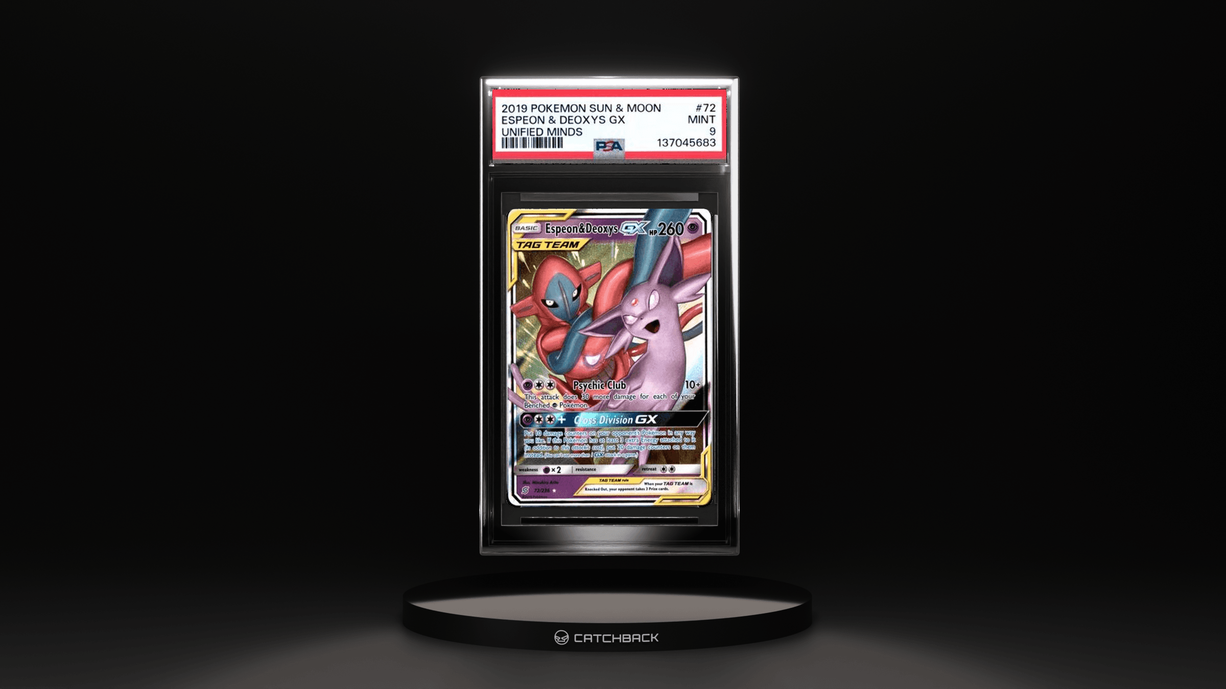 Espeon & Deoxys Gx Unified Minds