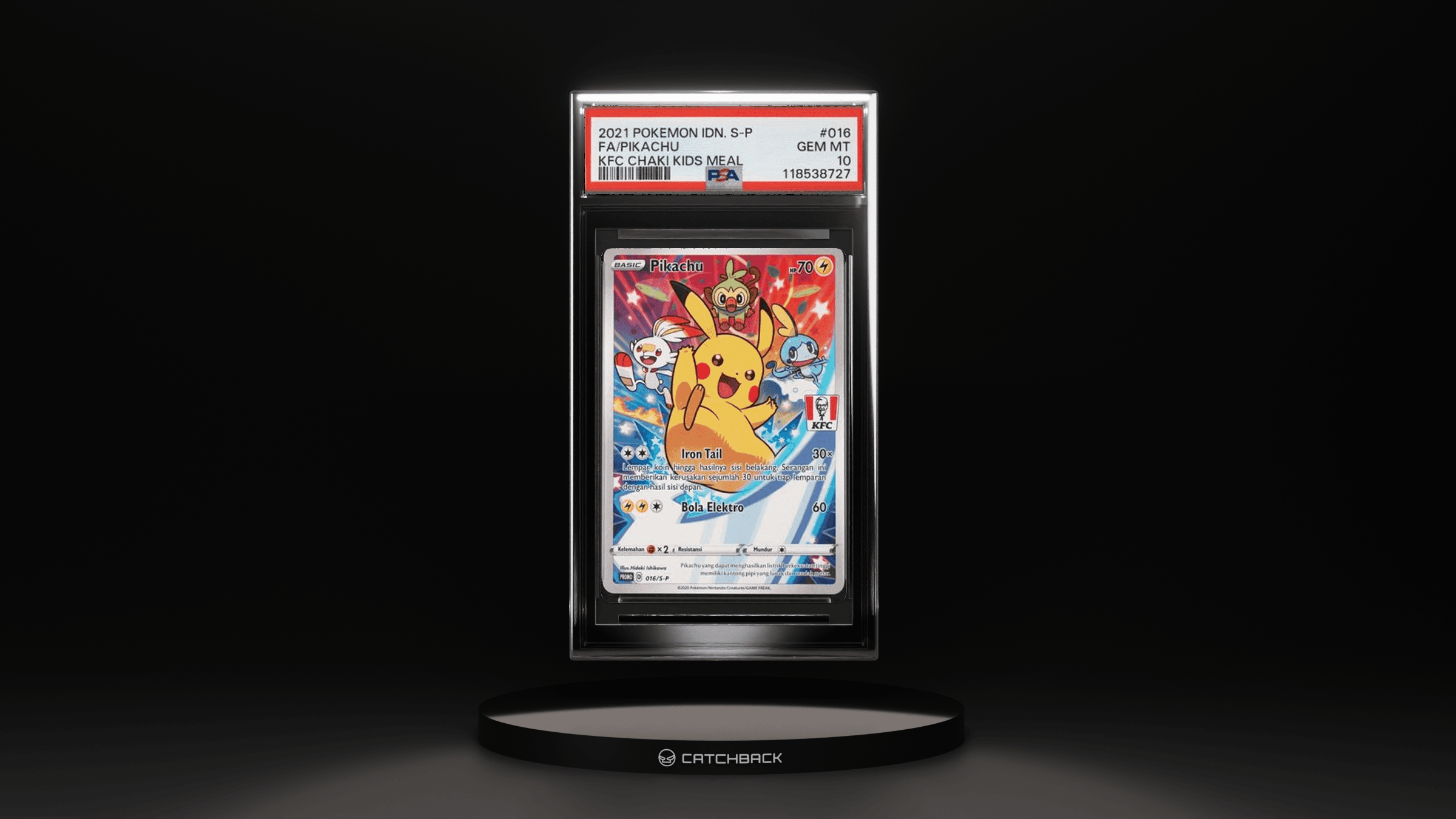 Fa/ Pikachu Kfc Chaki Kids Meal