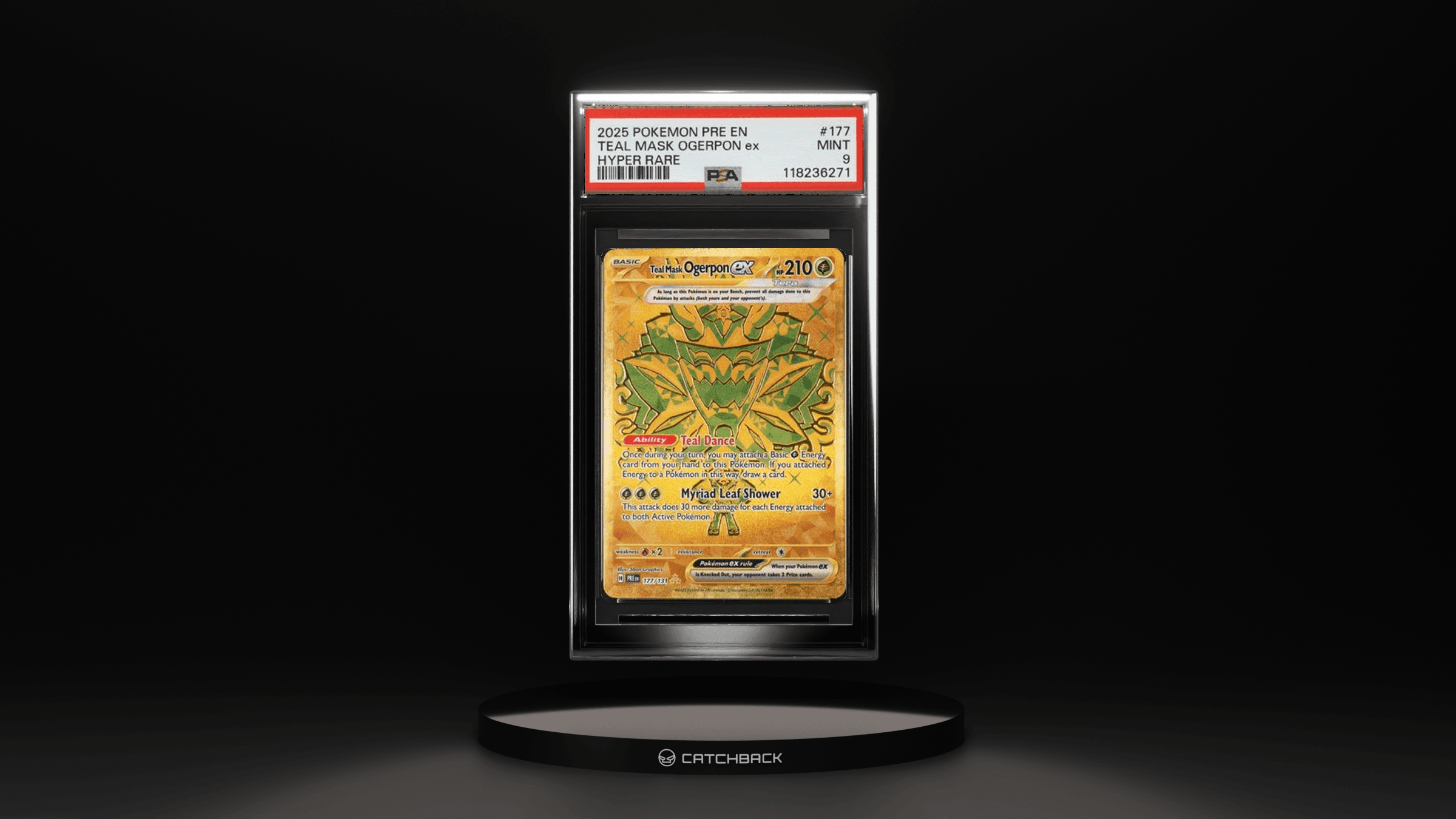 Teal Mask Ogerpon Ex Hyper Rare