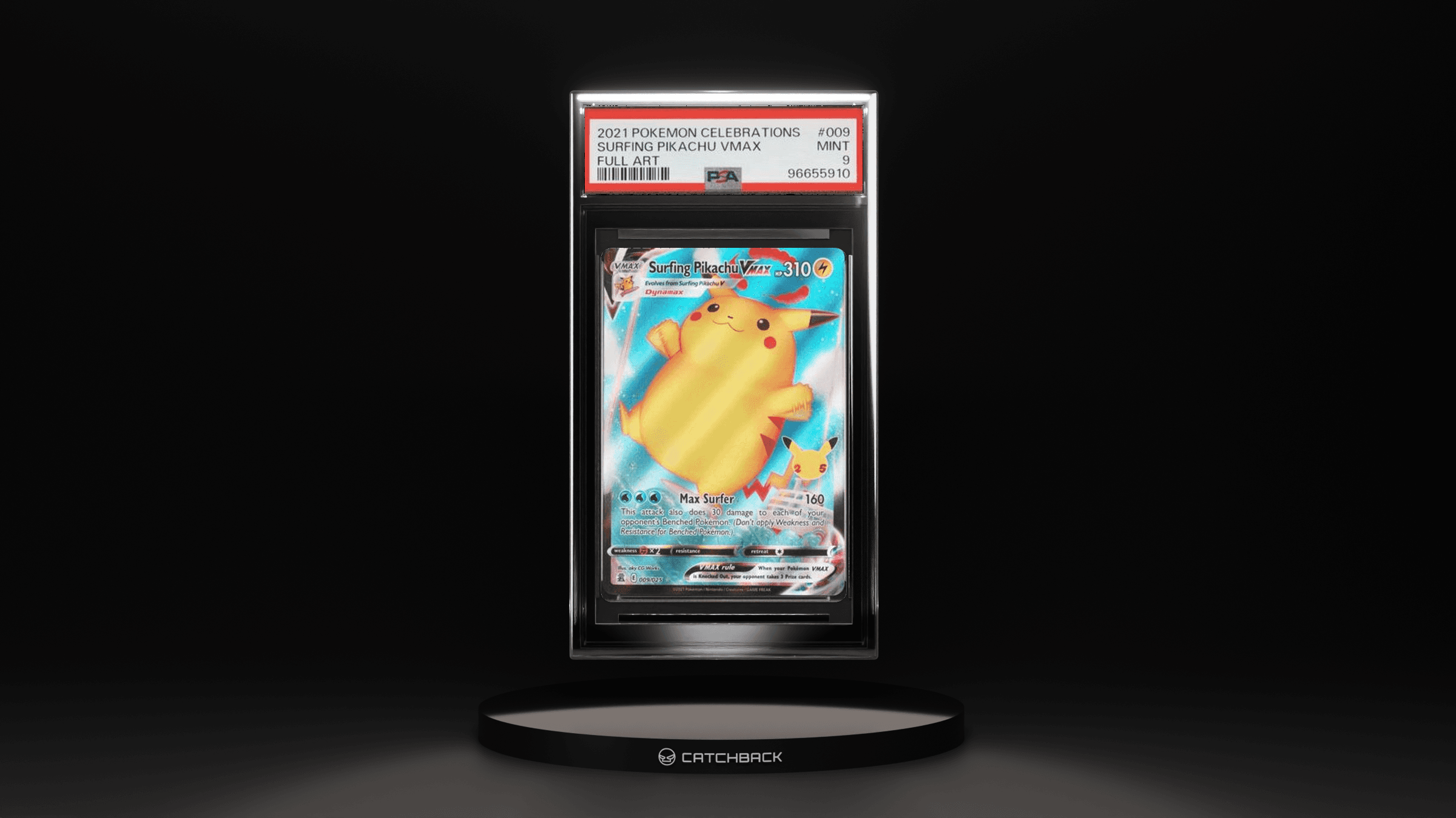 Surfing Pikachu Vmax Full Art