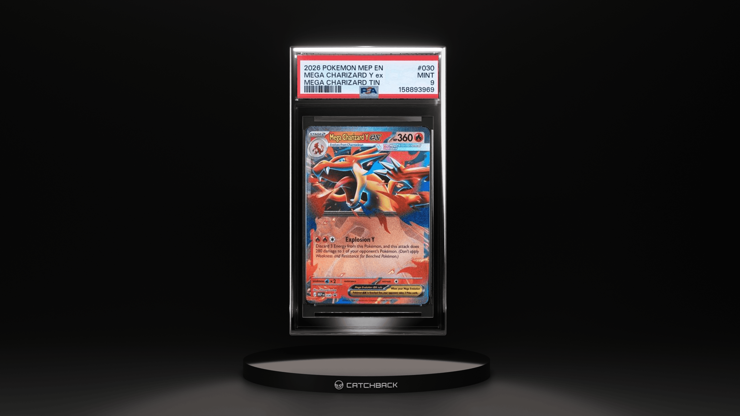 Mega Charizard Y Ex Mega Charizard Tin