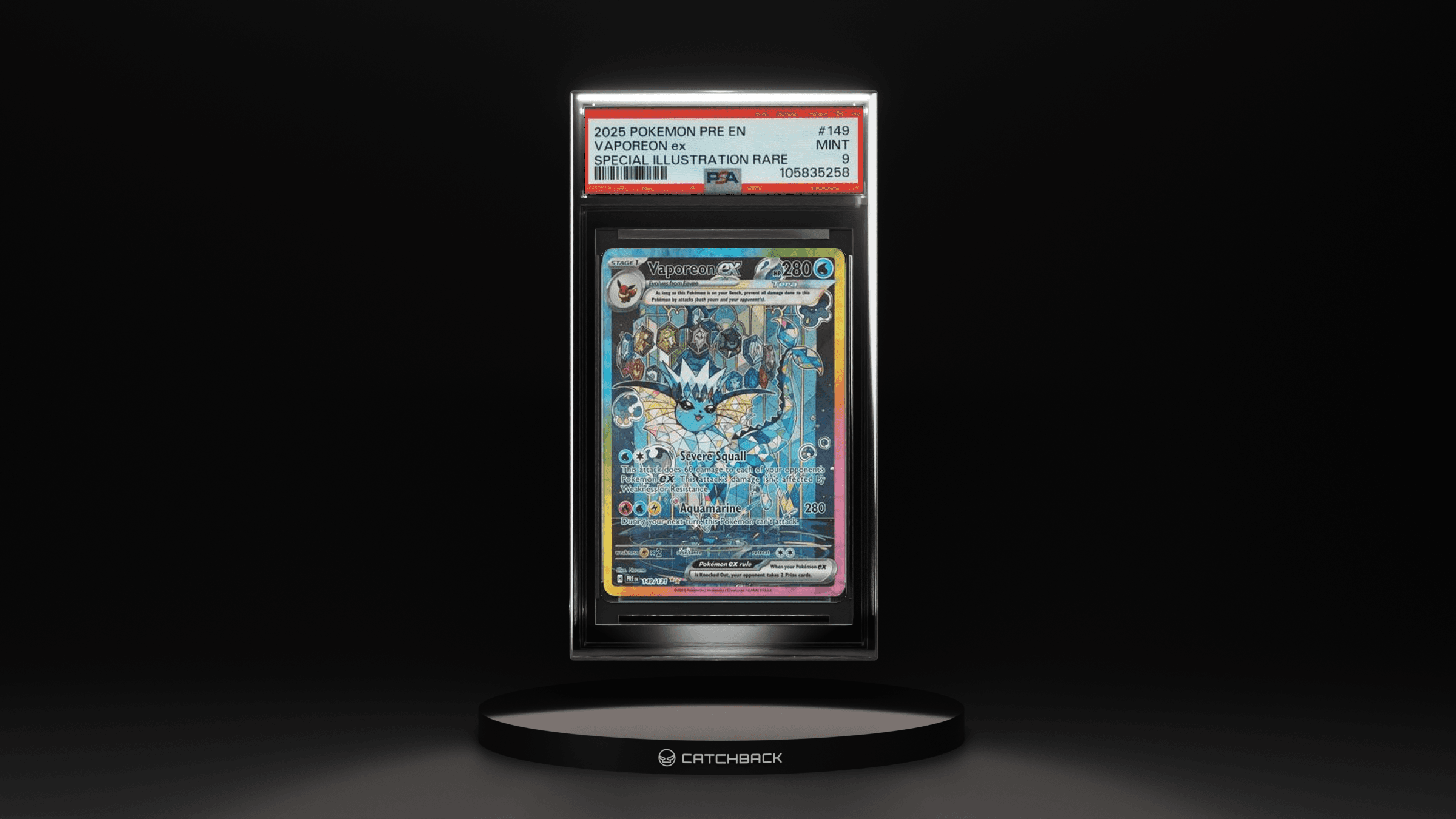 Vaporeon Ex Special Illustration Rare