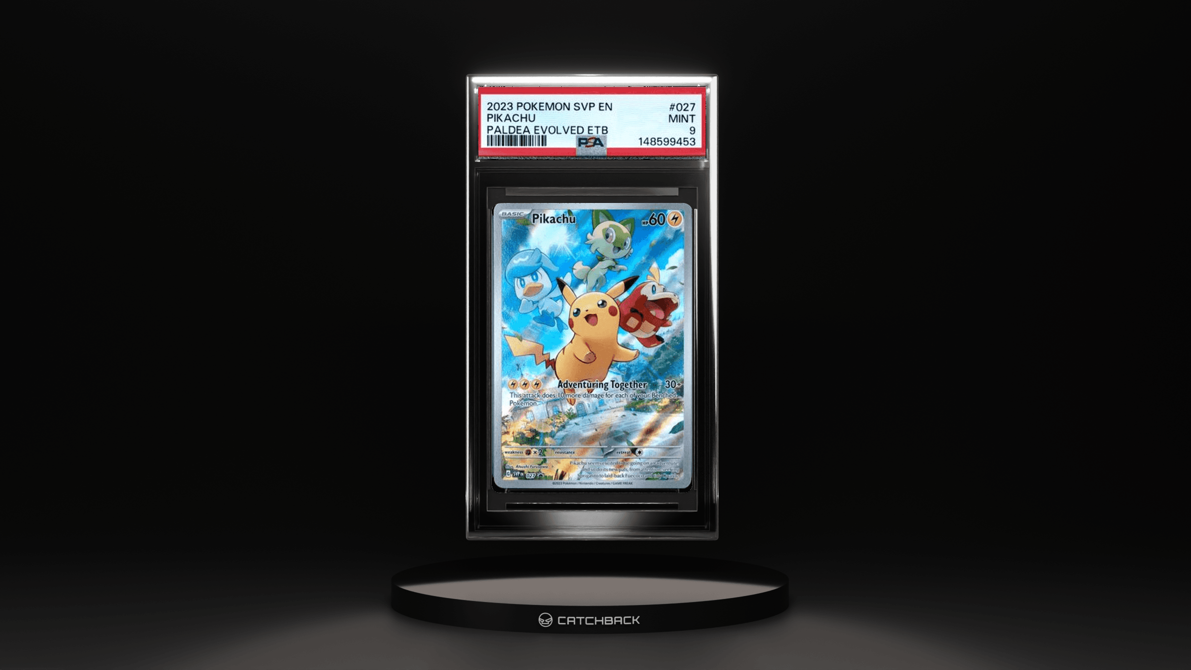 Pikachu Paldea Evolved Etb