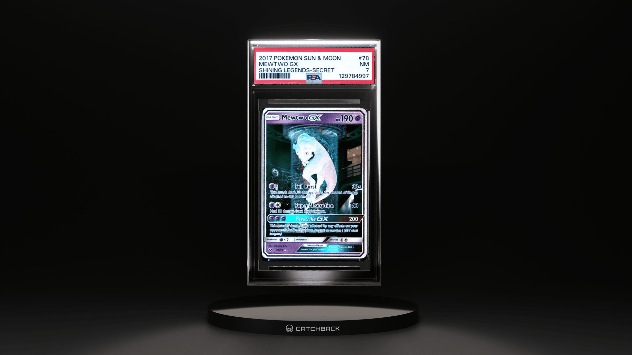 Mewtwo Gx Shining Legends-secret