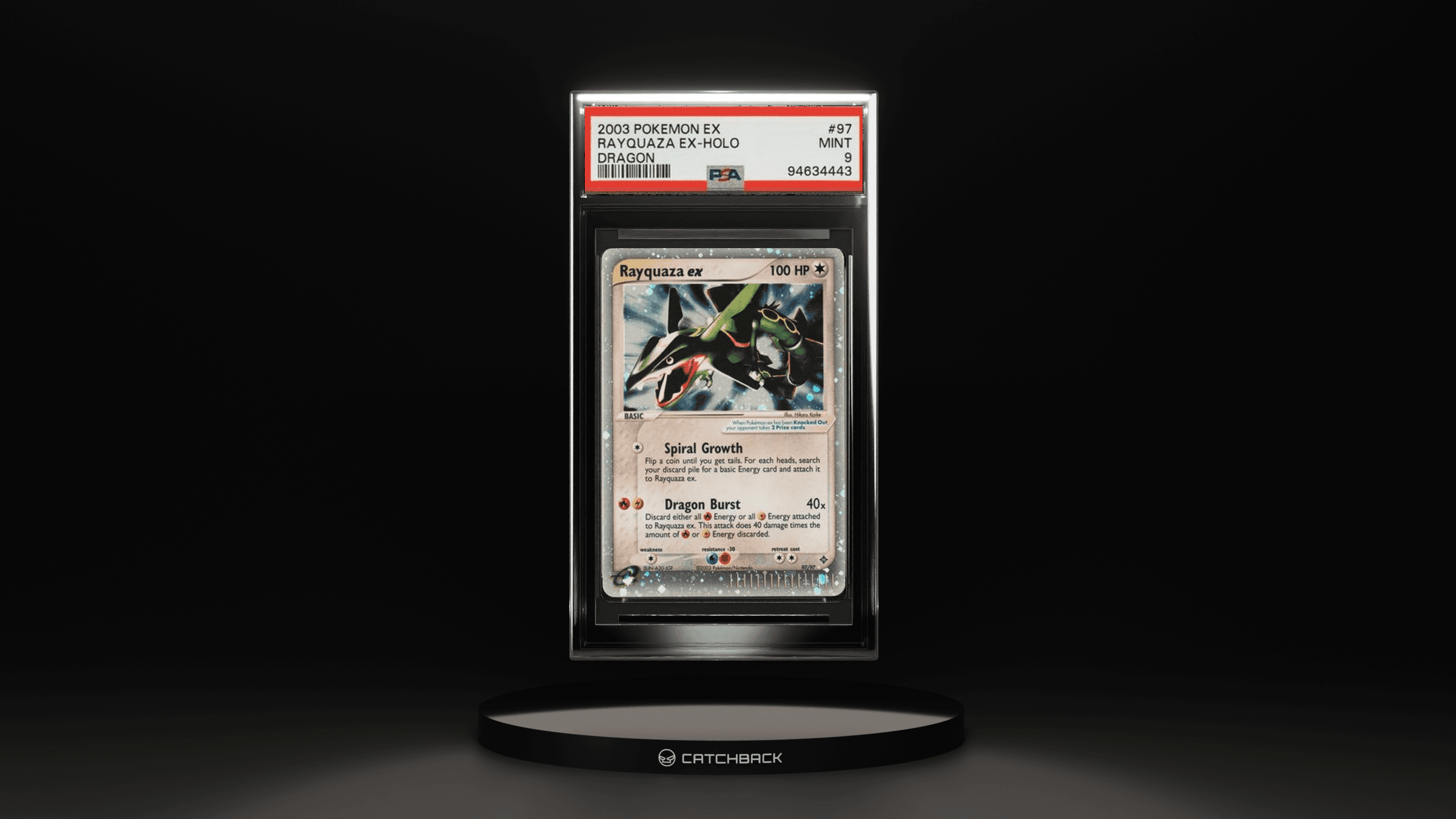 Rayquaza Ex-holo Dragon