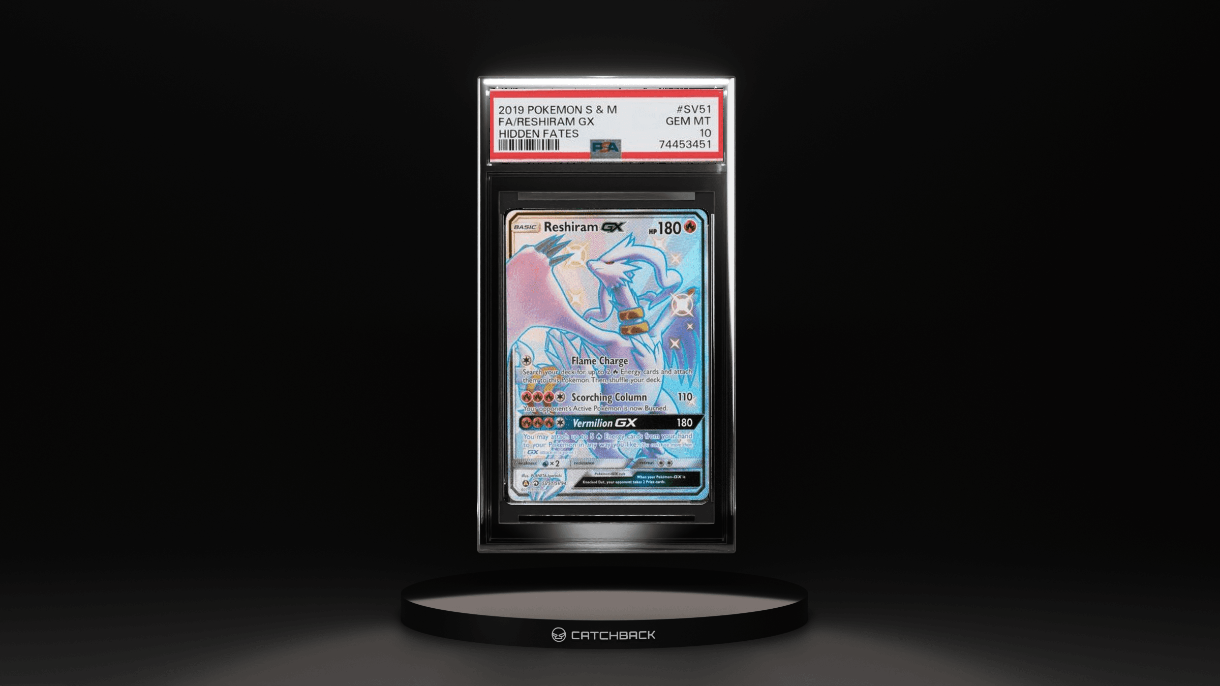 Fa/ Reshiram Gx Hidden Fates