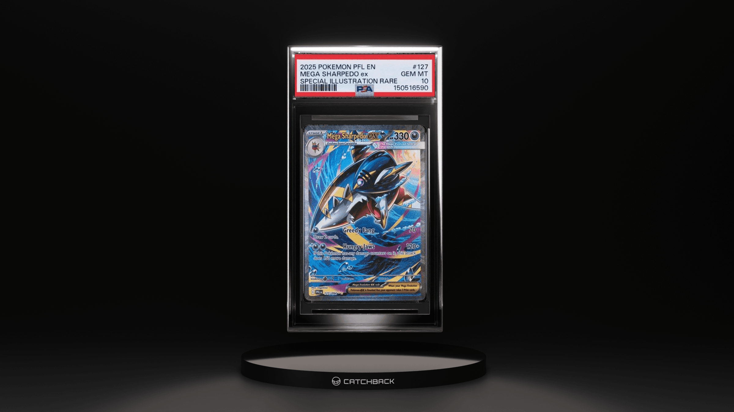 Mega Sharpedo Ex Special Illustration Rare