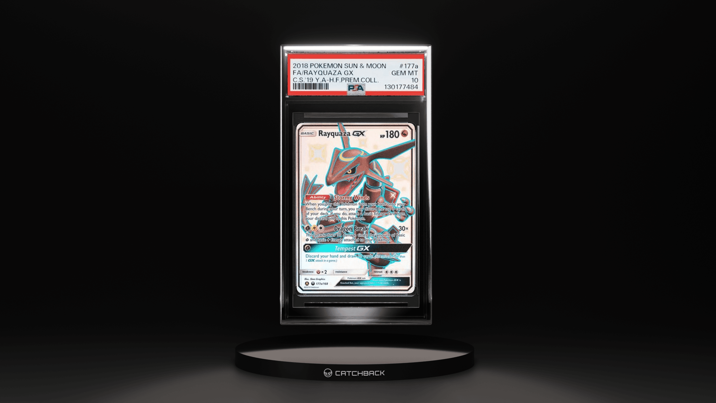 Fa/ Rayquaza Gx C.s.'19 Y.a-h.f.prem.coll.