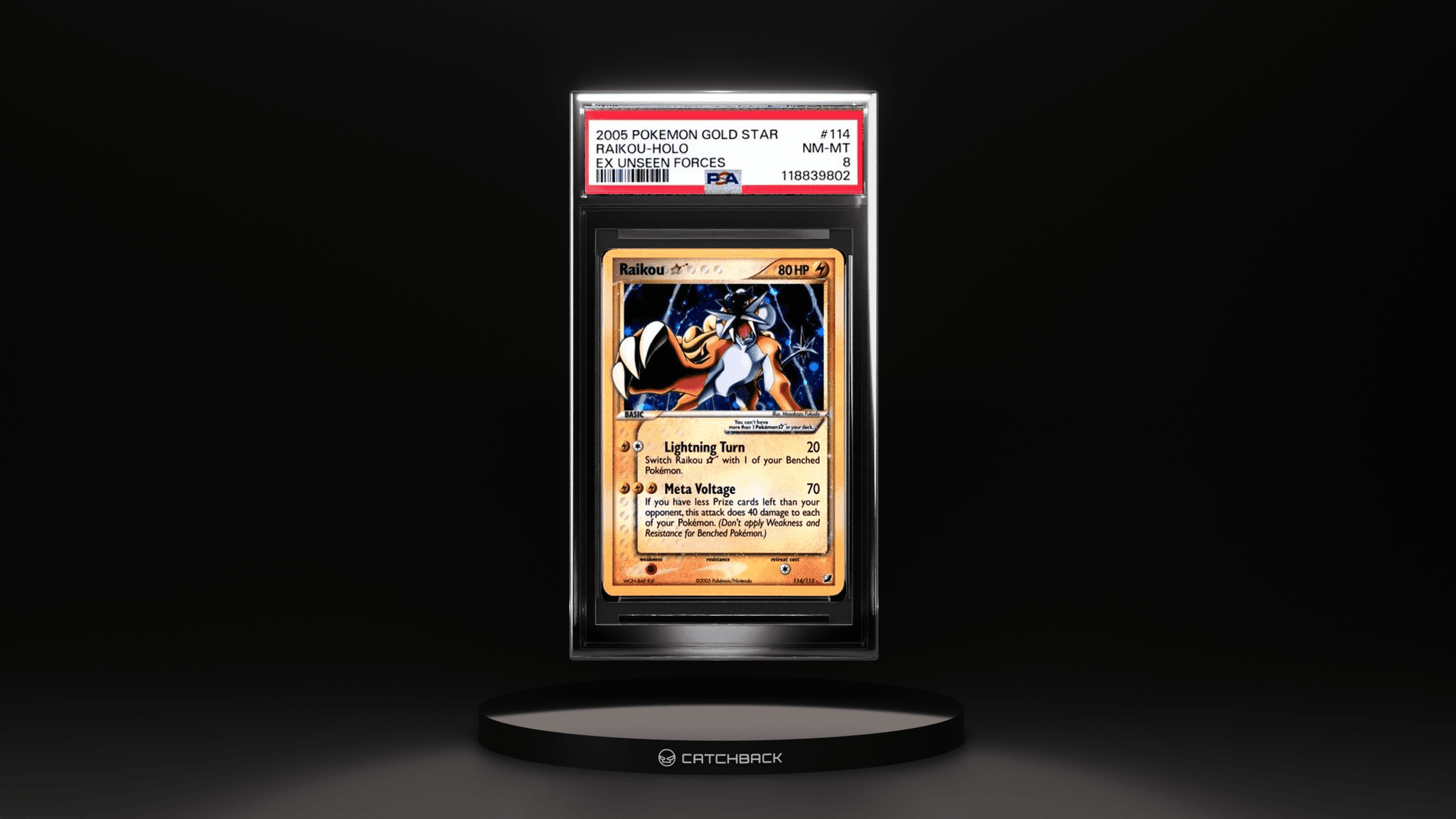 Raikou-holo Ex Unseen Forces