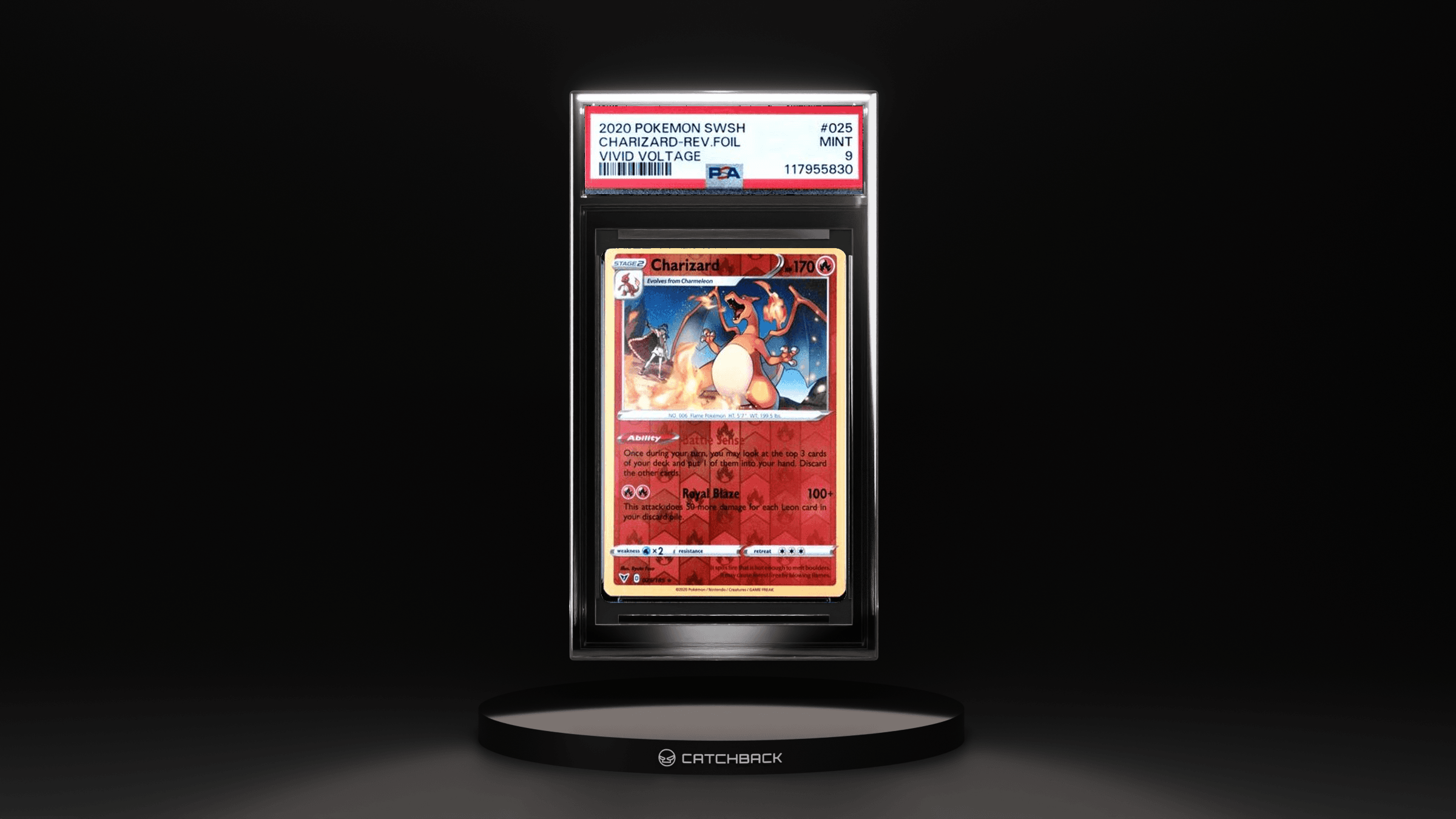 Charizard-rev.foil Vivid Voltage