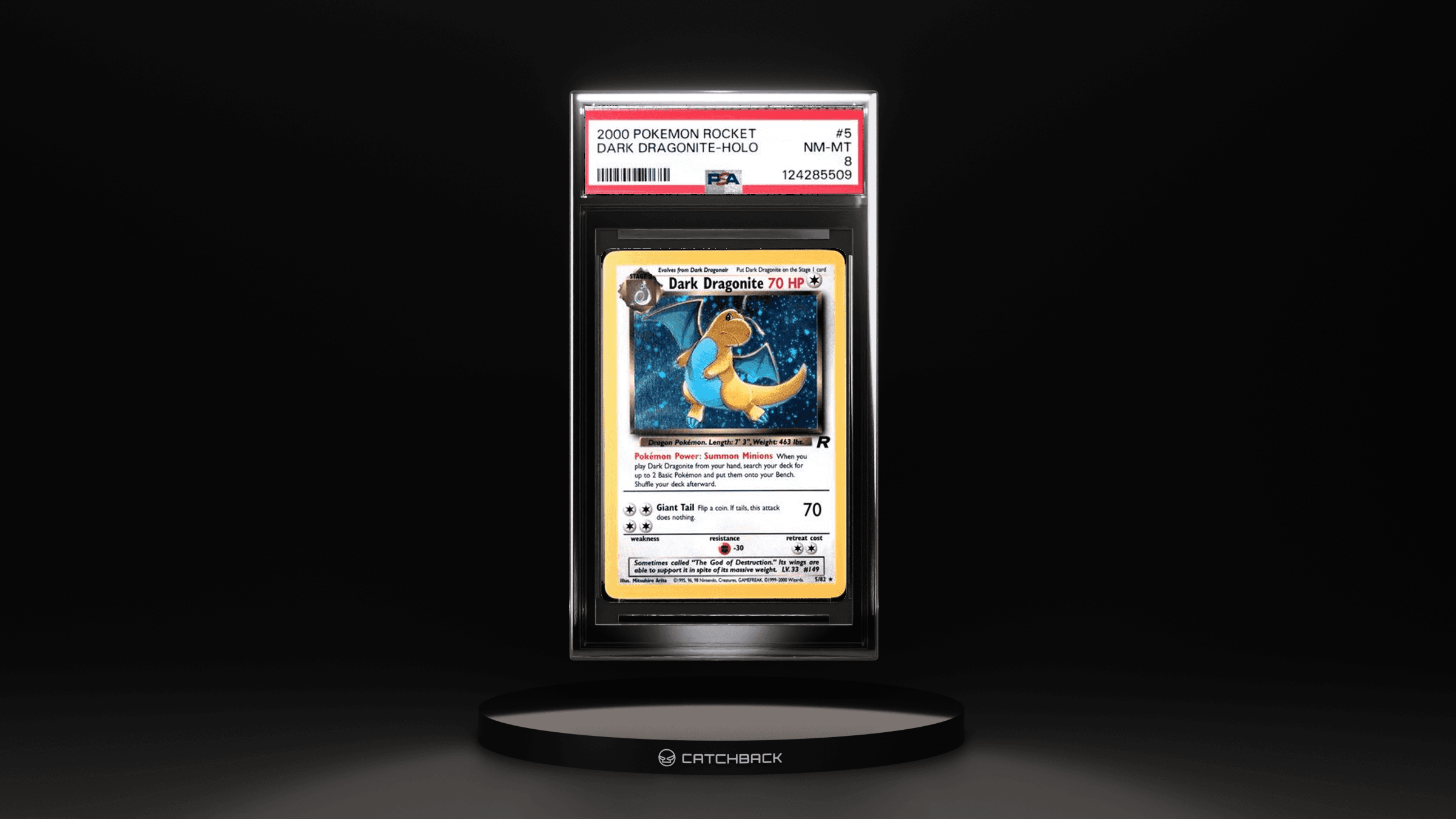 Dark Dragonite-holo