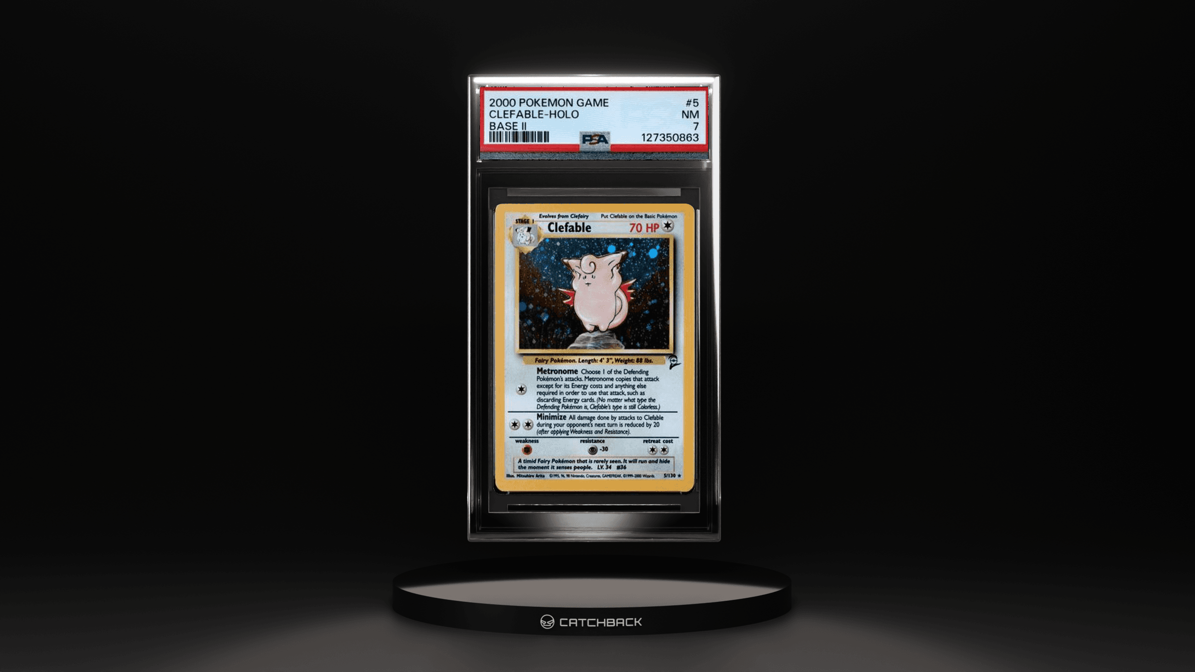 Clefable-holo Base Ii