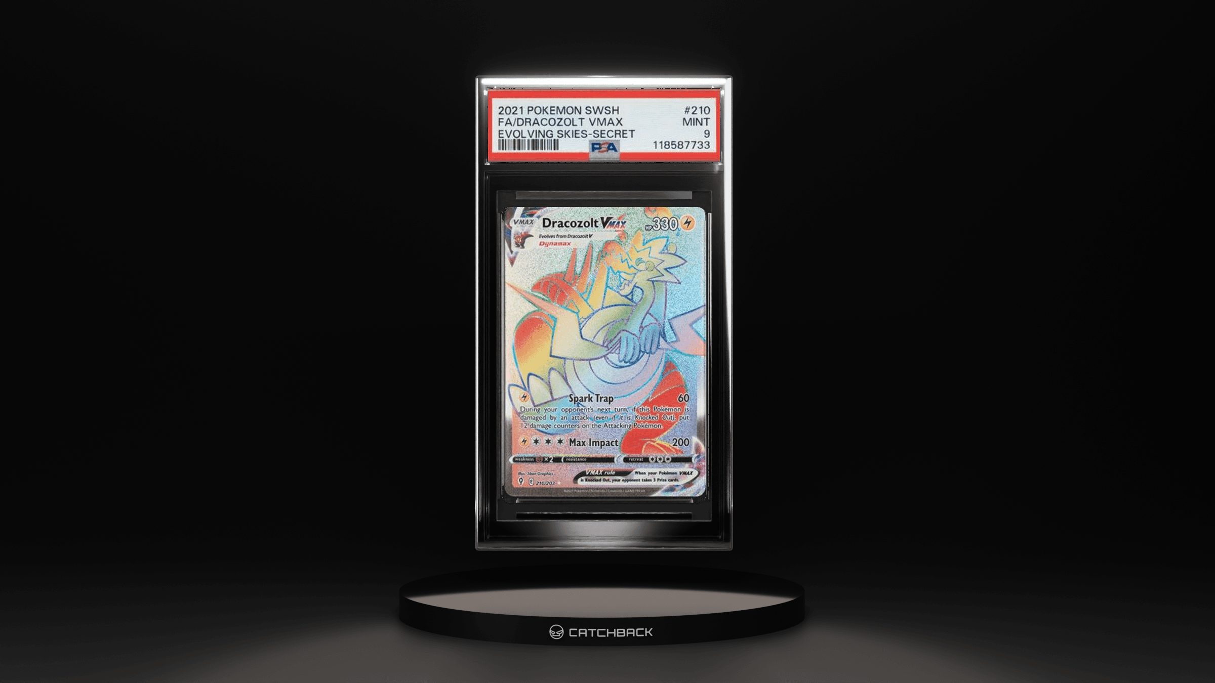 Fa/ Dracozolt Vmax Evolving Skies-secret