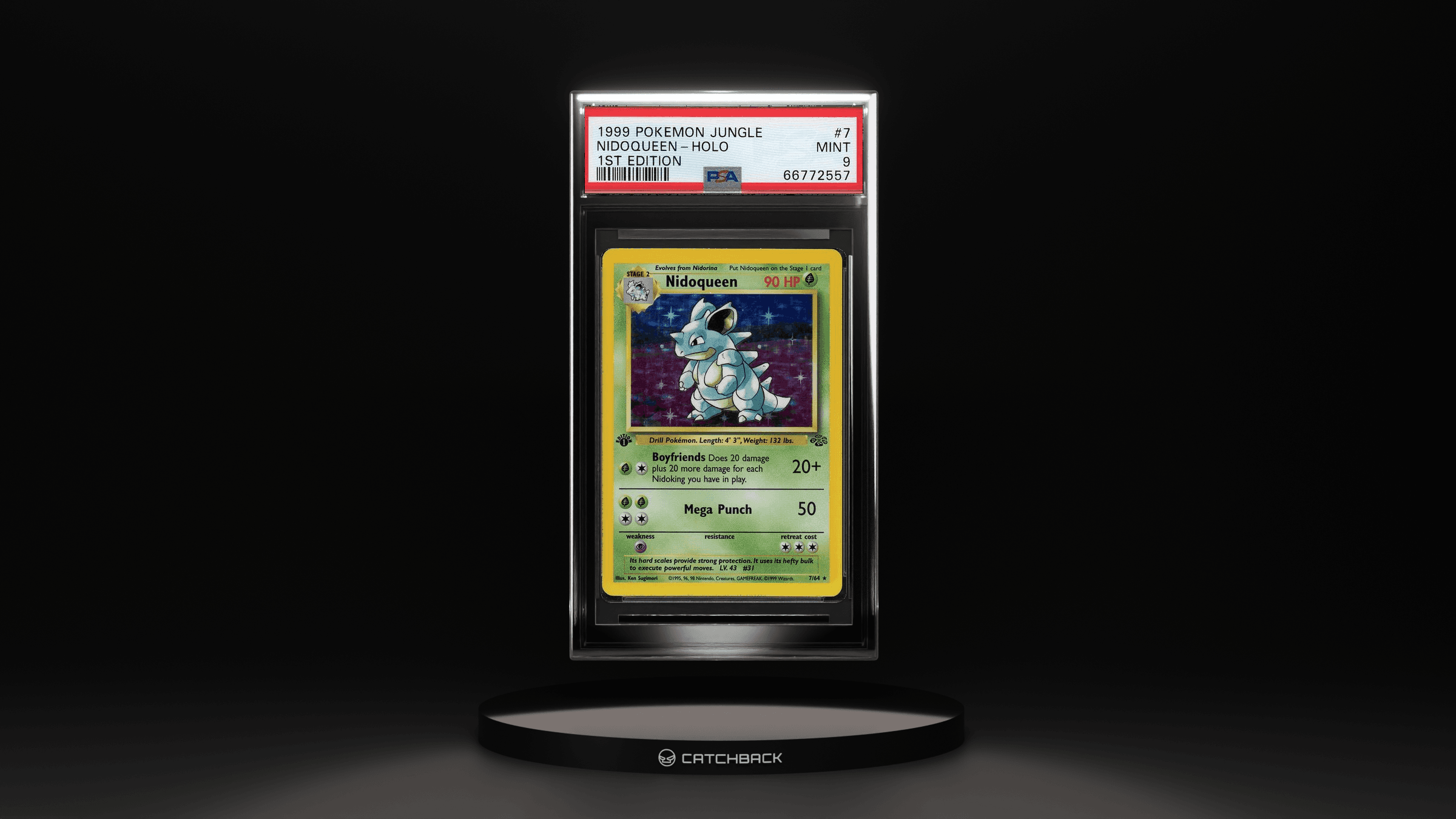 Nidoqueen-holo 1st Edition