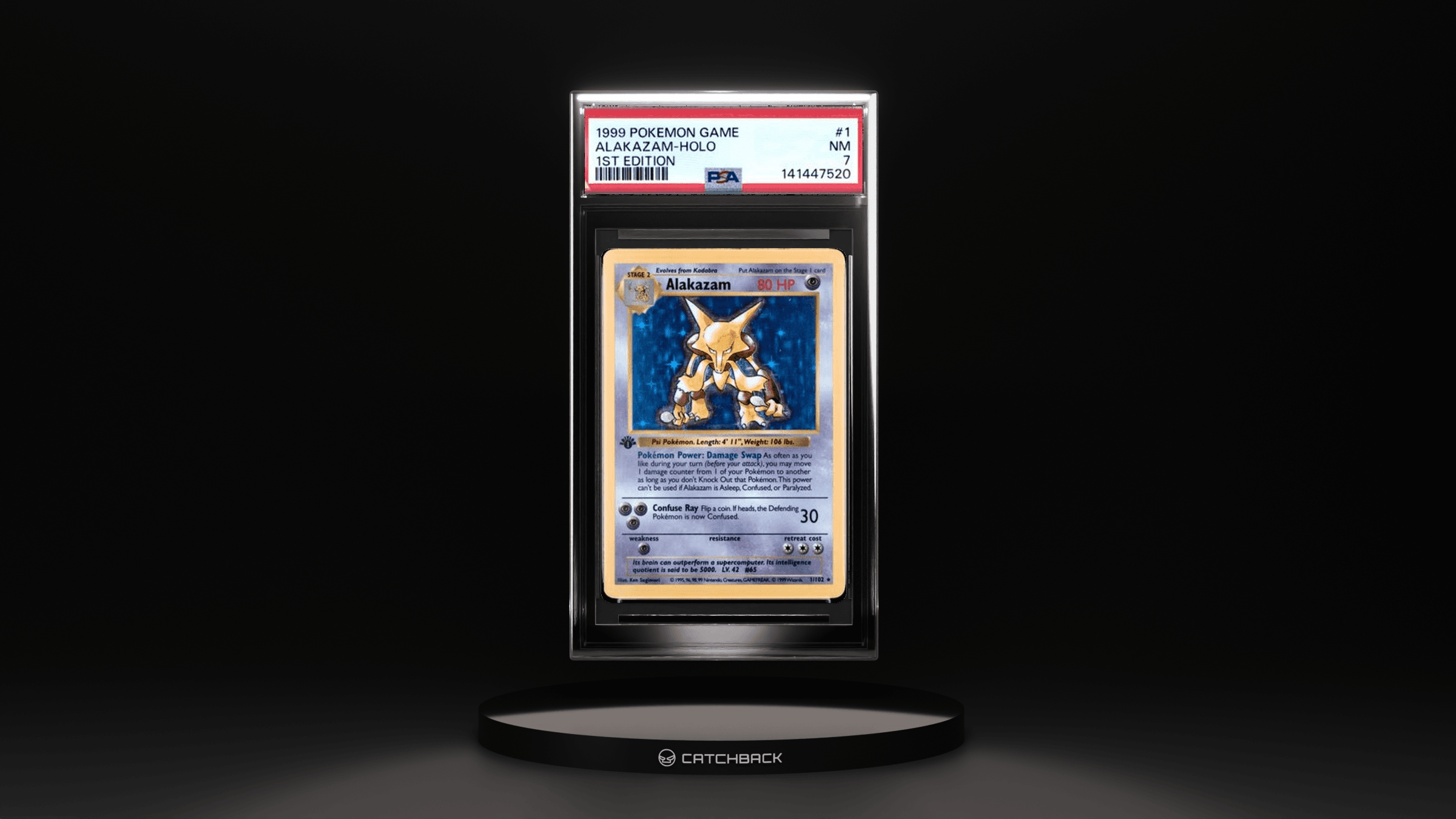 Alakazam-holo 1st Edition