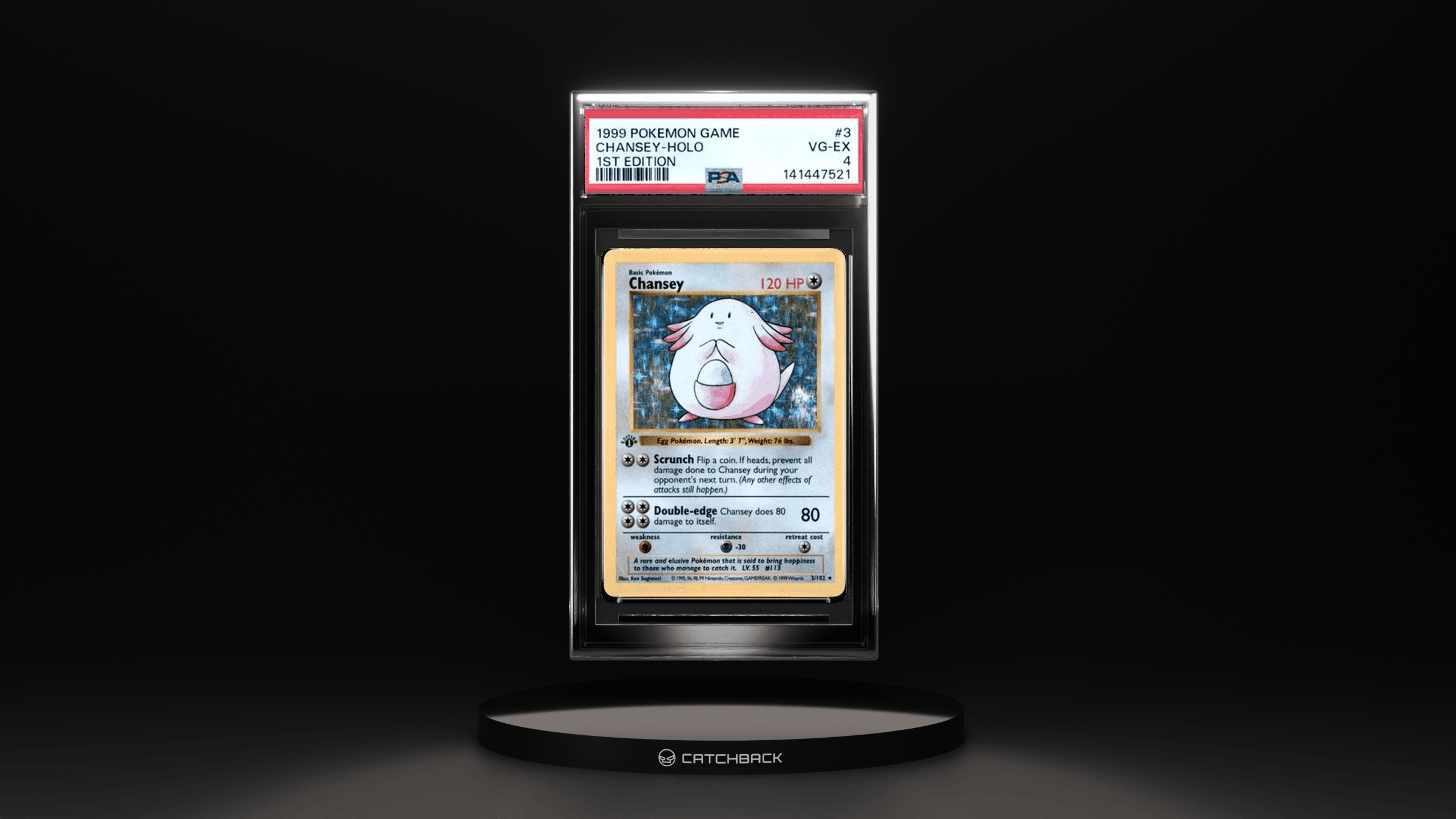 Chansey-holo 1st Edition